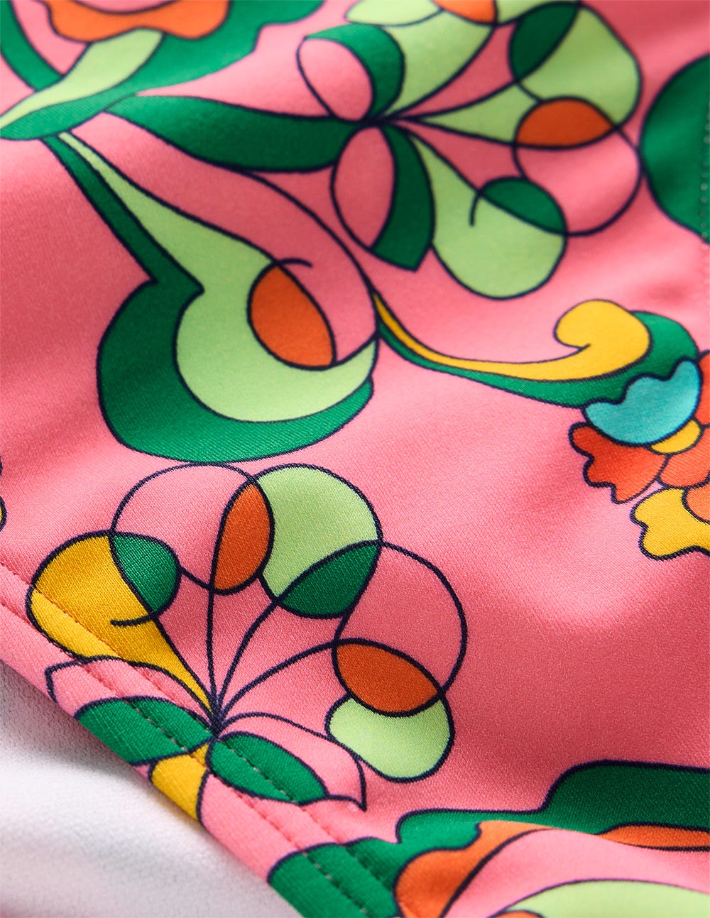 Klassische Bikinihose-Rosa,