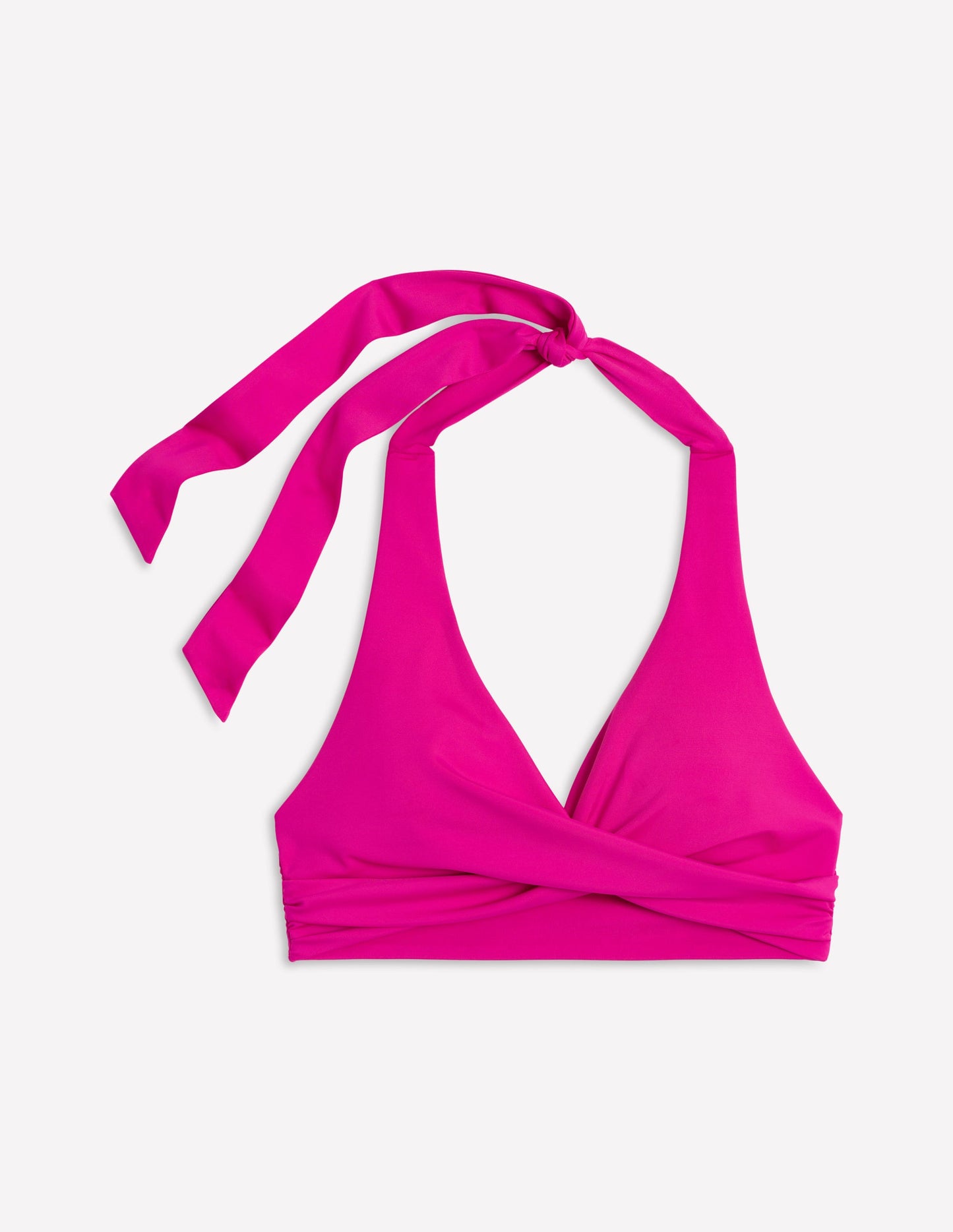 Levanzo Halter Bikini Top-Jewel Pink