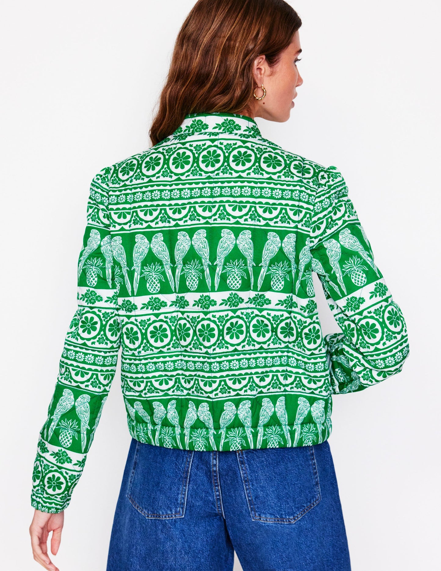 Veste Highbury matelassée-Motif Ornate Tropics