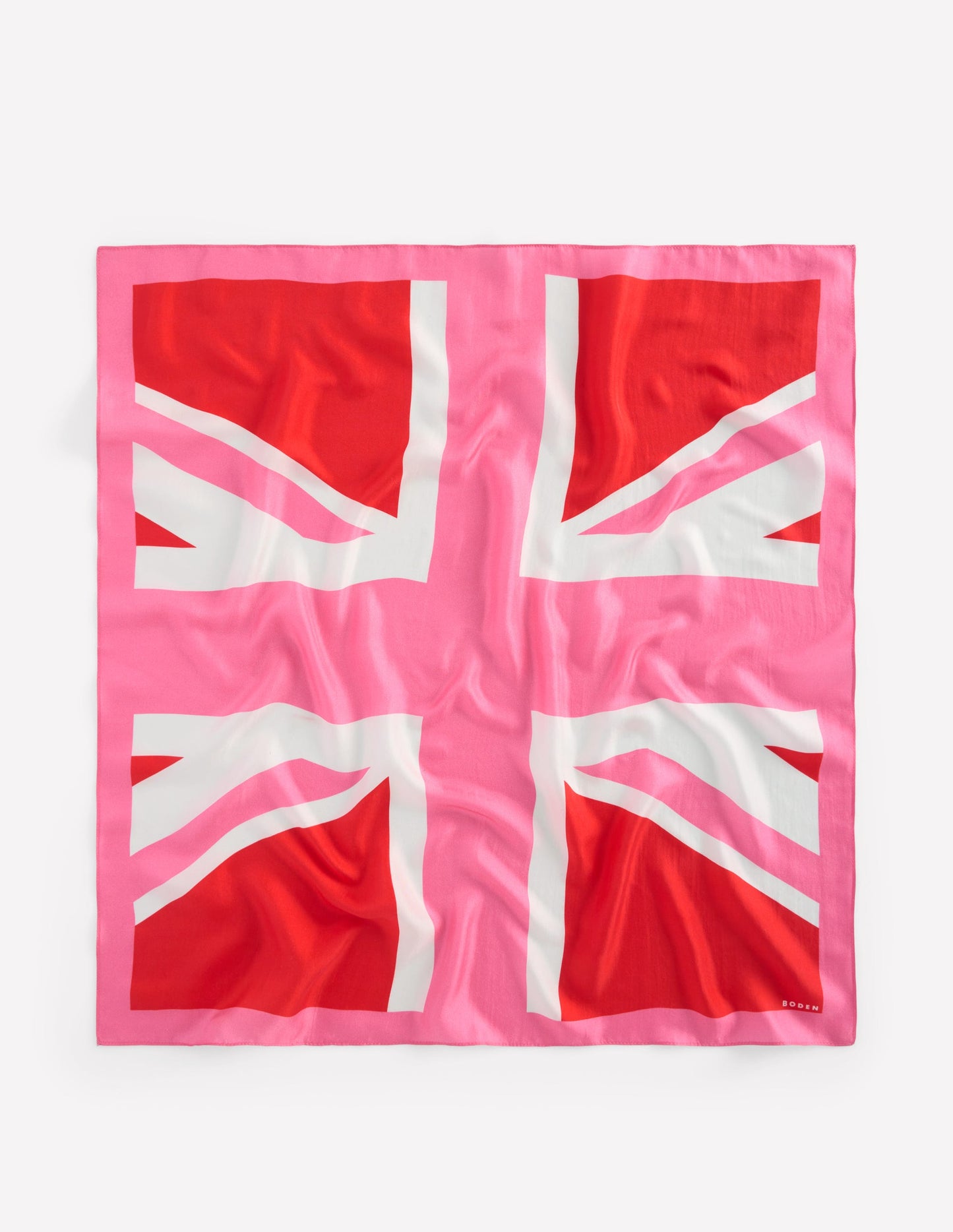Quadratischer Seidenschal-Gesprächsstoff, Union Jack