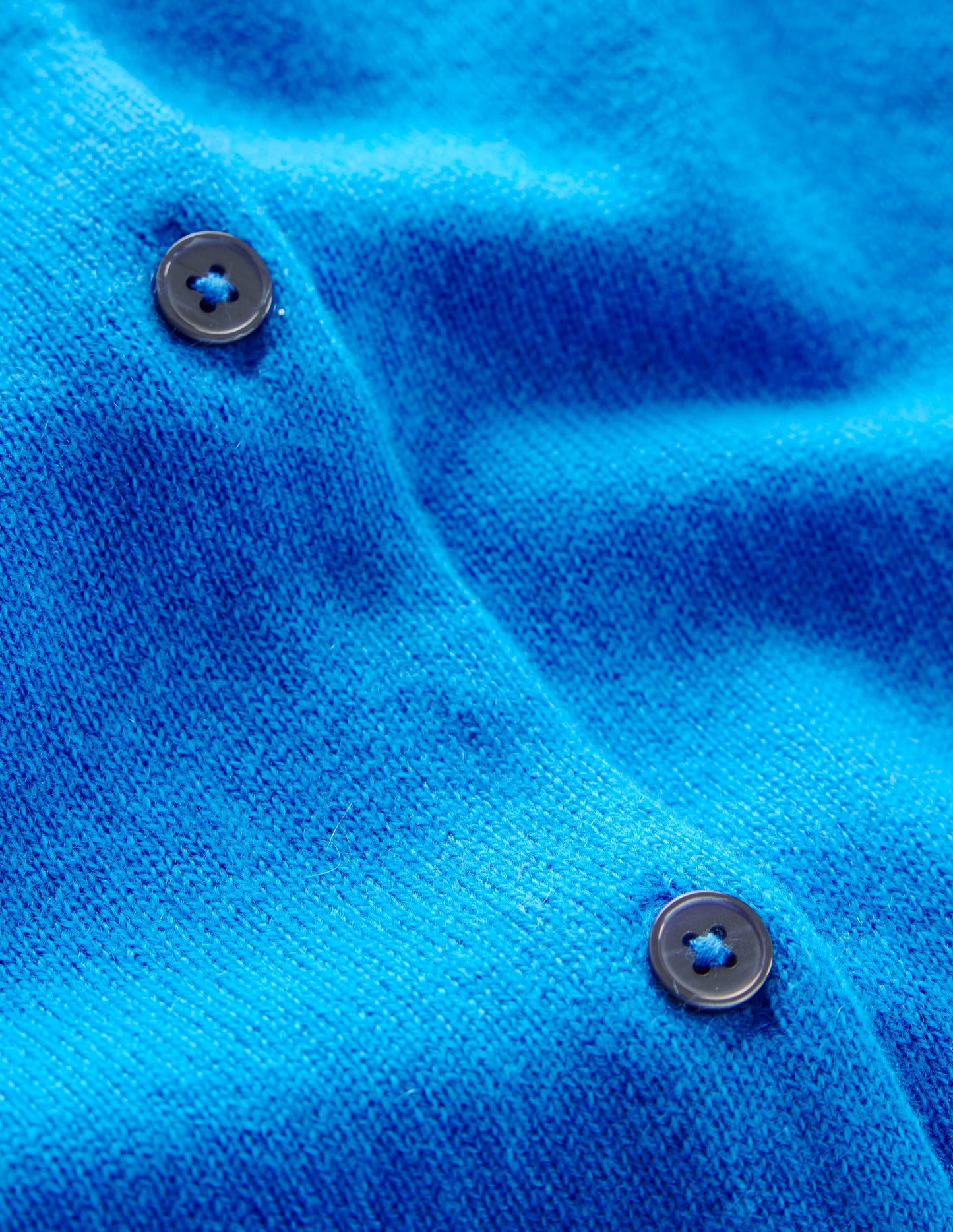 Cardigan Eva en cachemire-Bleu Céruléen