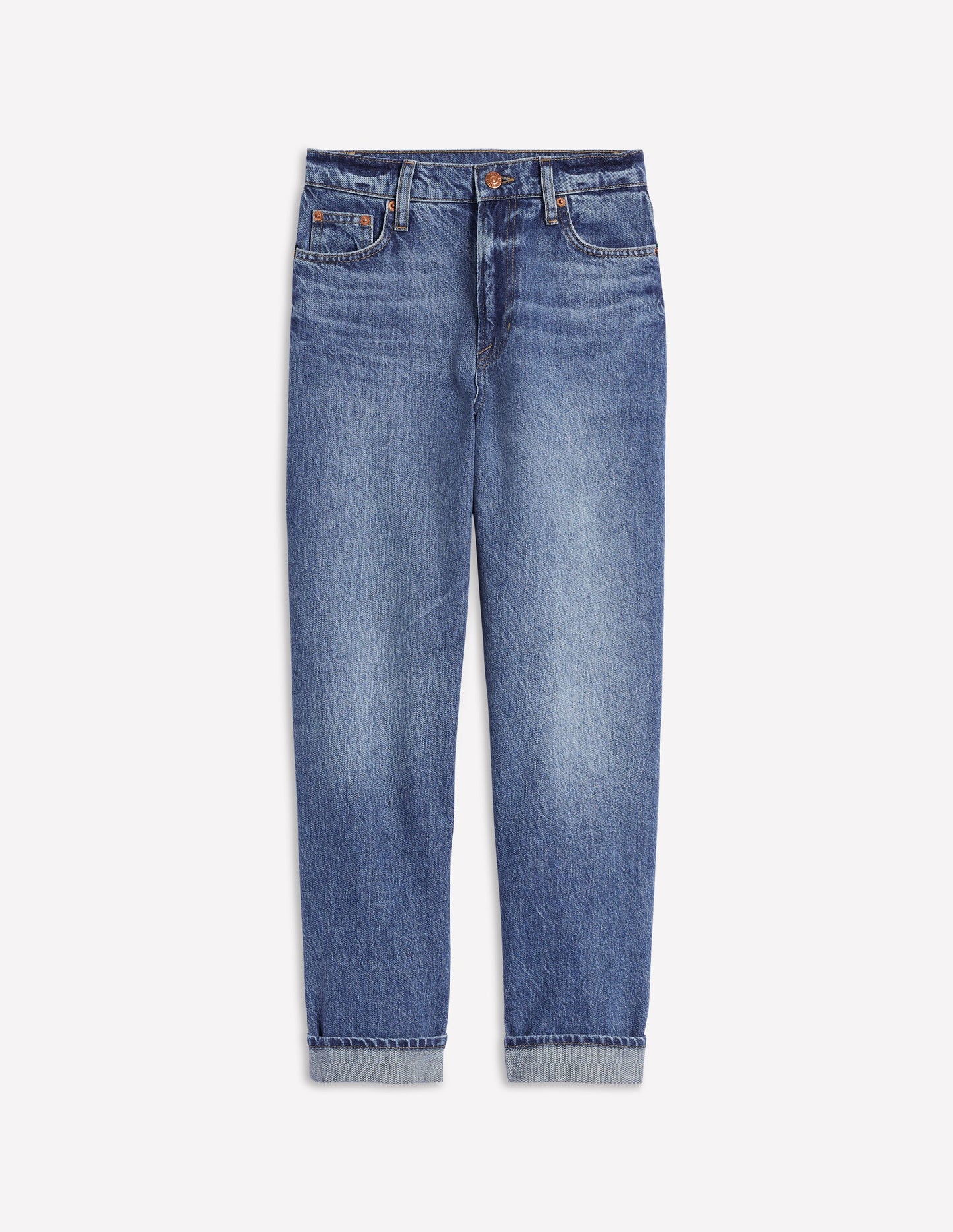 Lockere Jeans mit mittlerer Leibhöhe-Mittlerer Jahrgang