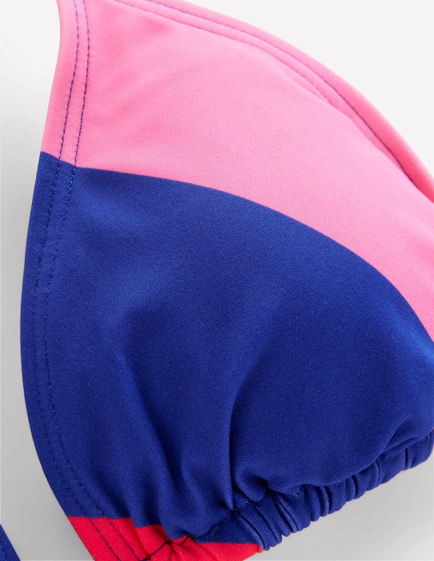 Symi Bikinioberteil zum Binden-Bunt, Regenbogendesign