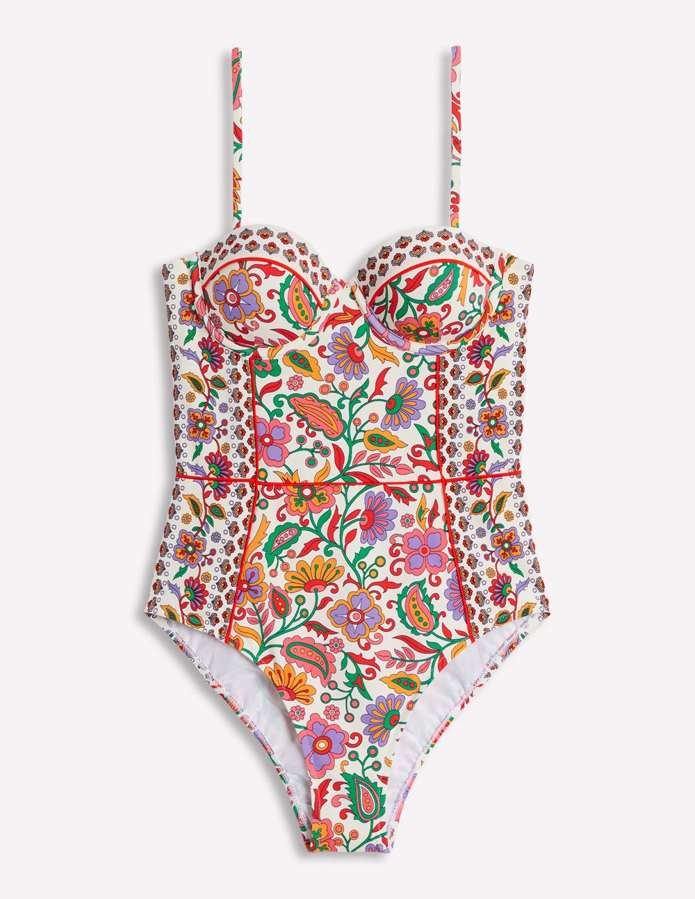 Rhodes Cup-Size Swimsuit-Multi, Oriental Paradise-6