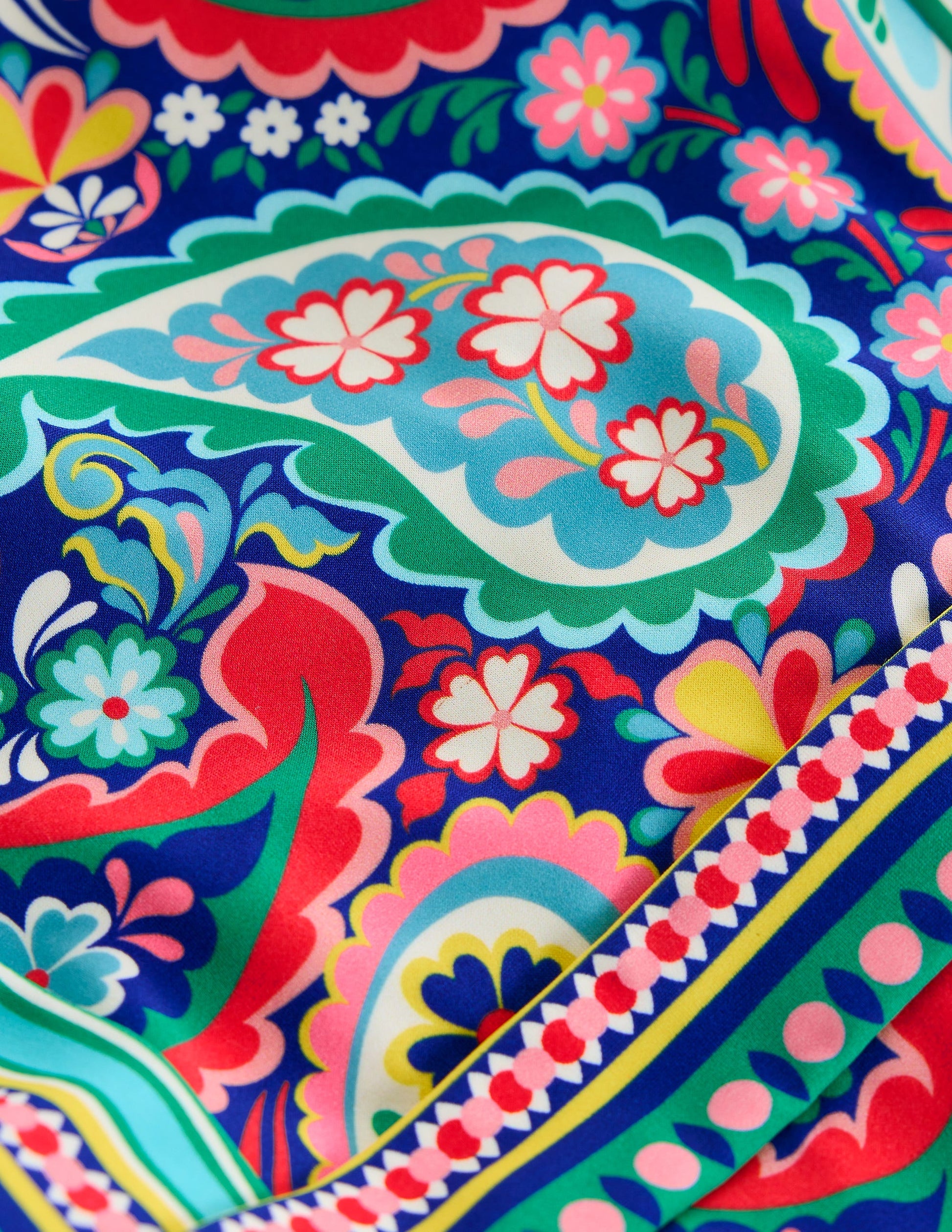 Lefkada Badeanzug mit quadratischem Ausschnitt-Bunt, Wiesen-Paisley-7