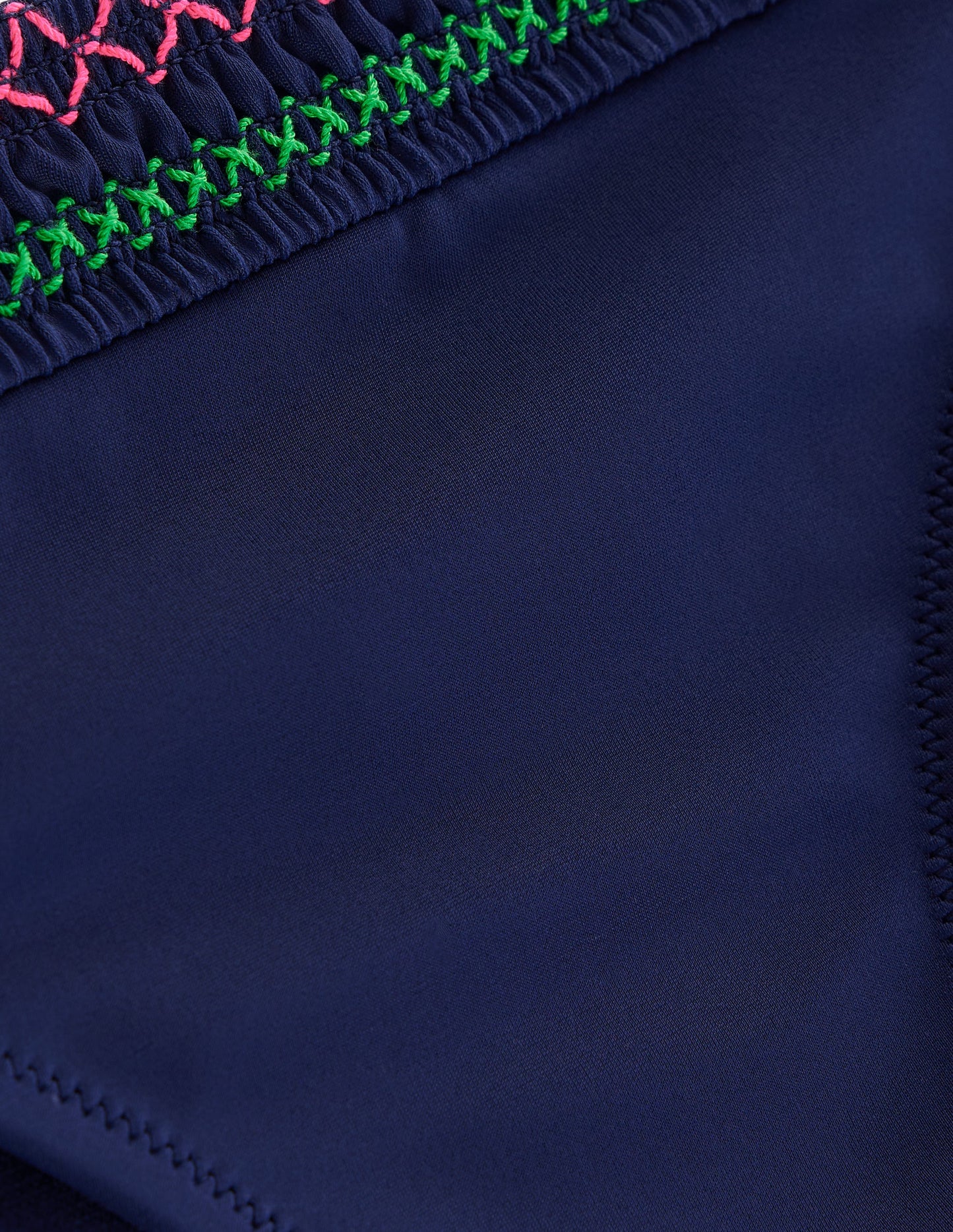 Milos Gesmokte Bikinihose-Aqua Marine Marl