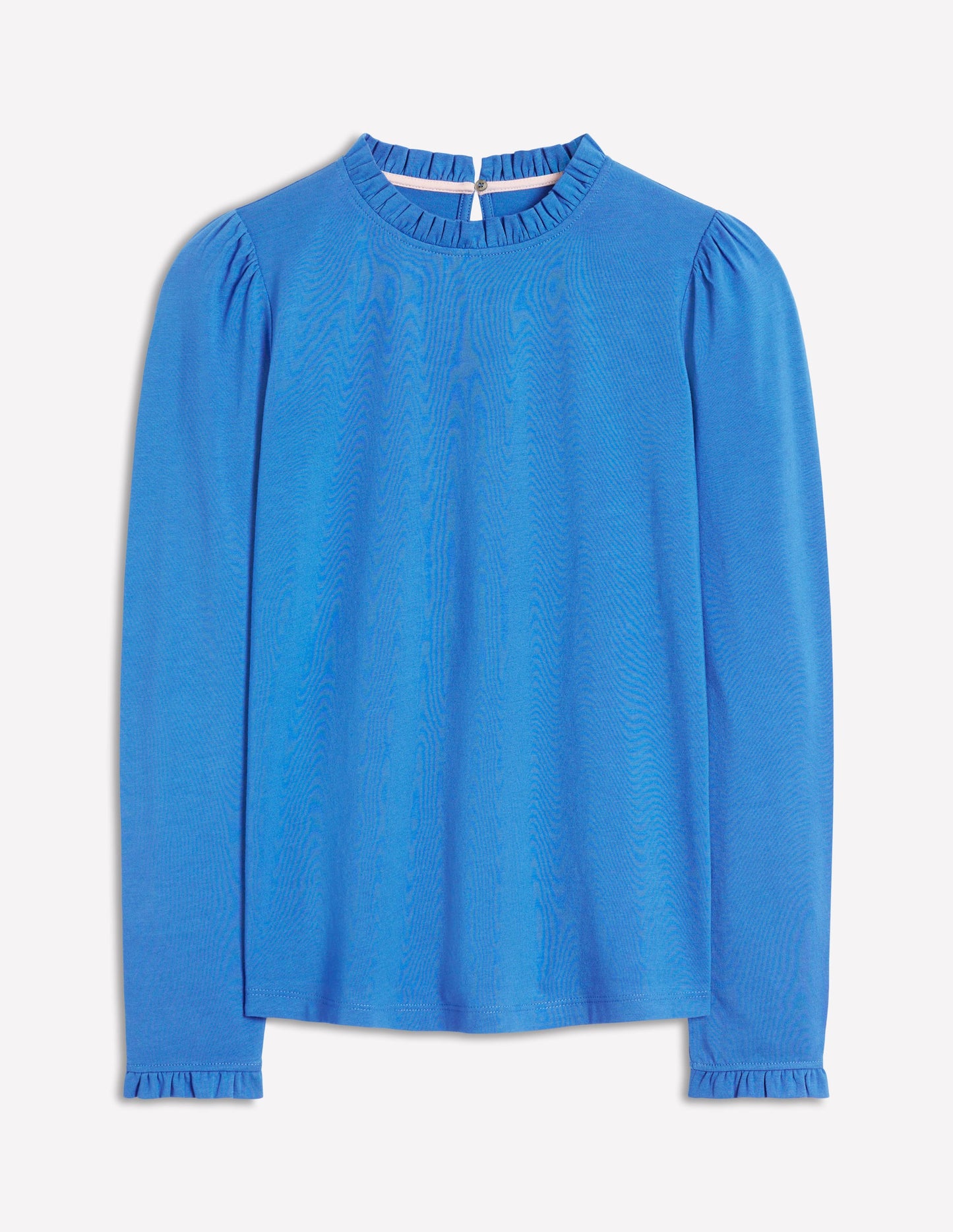 Top volanté ultra-doux-Bleu palais