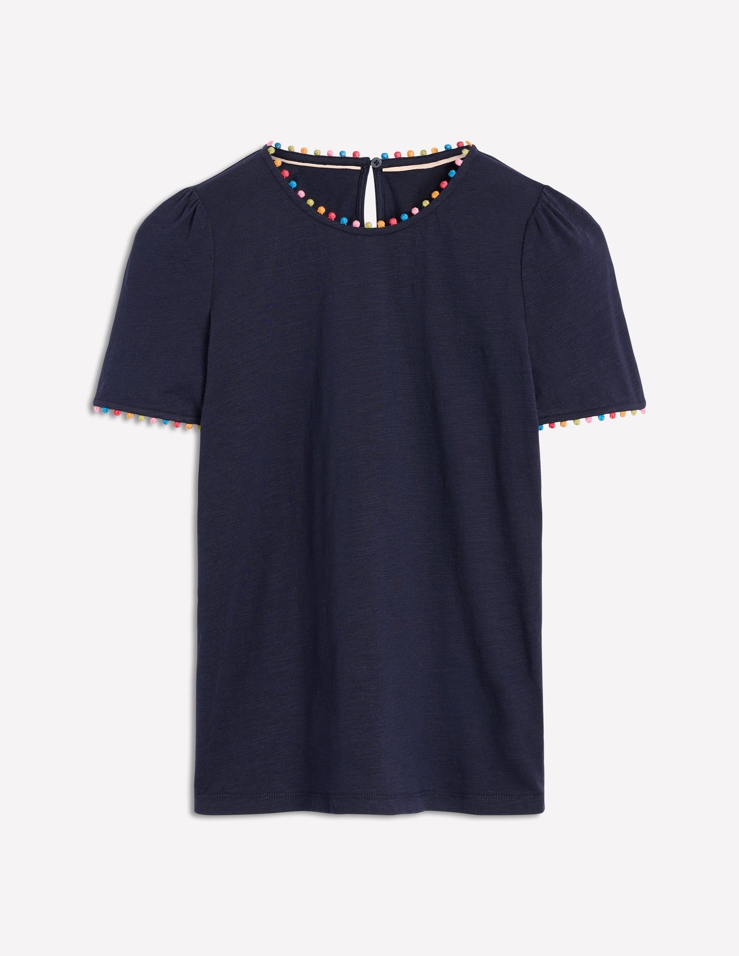 Ali Jersey-T-Shirt-Marineblau, Bunt