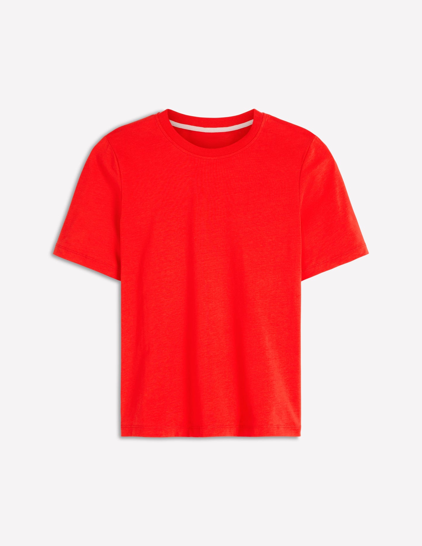 T-shirt en coton-ROUGE