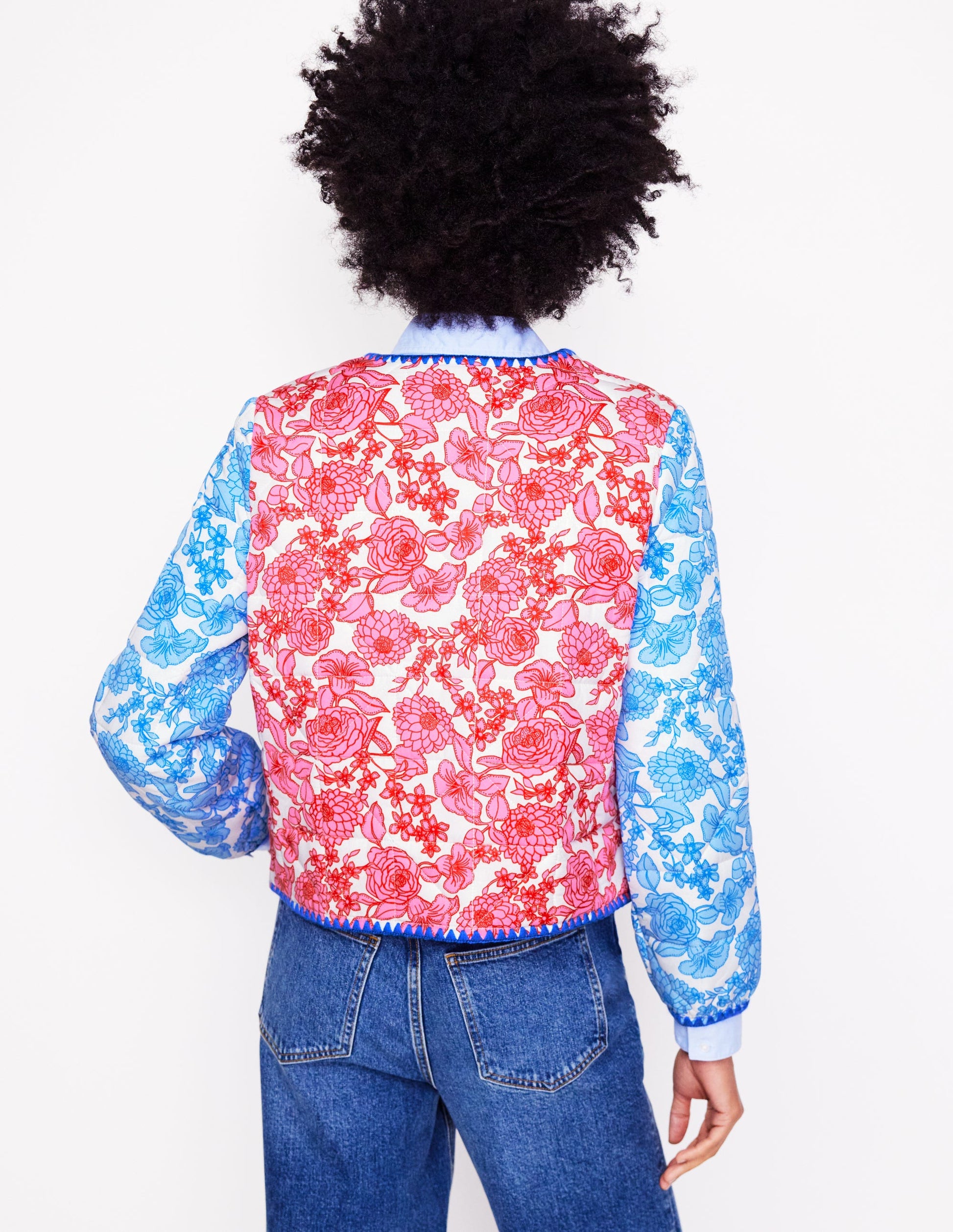 Veste matelassée Chelsea-Motif Blossom Cascade-3