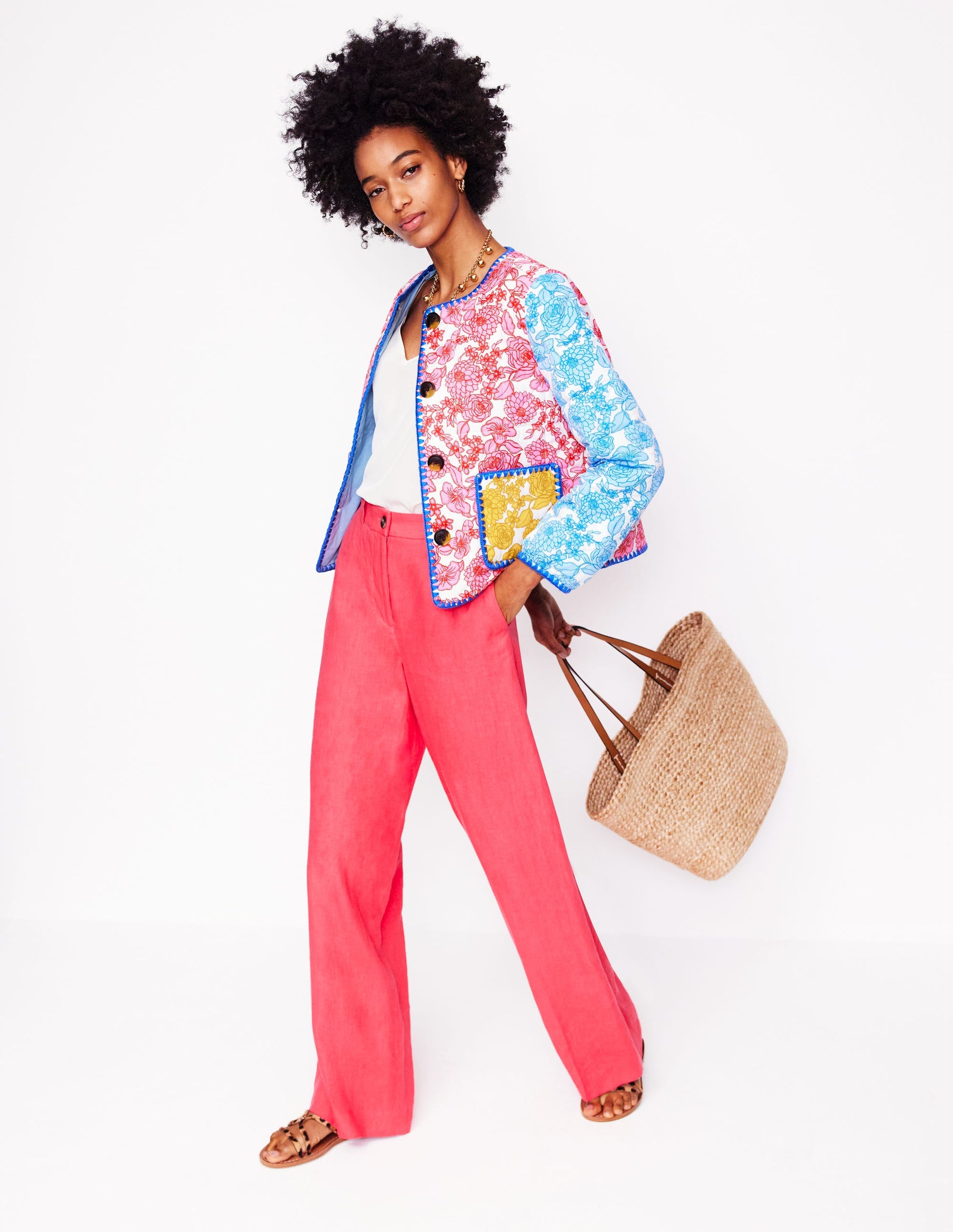 Veste matelassée Chelsea-Motif Blossom Cascade-5