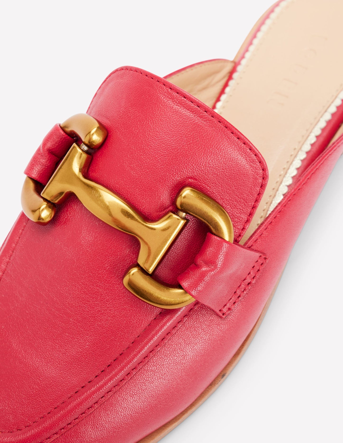 Mules style mocassins Iris à mors-Gueule-de-loup