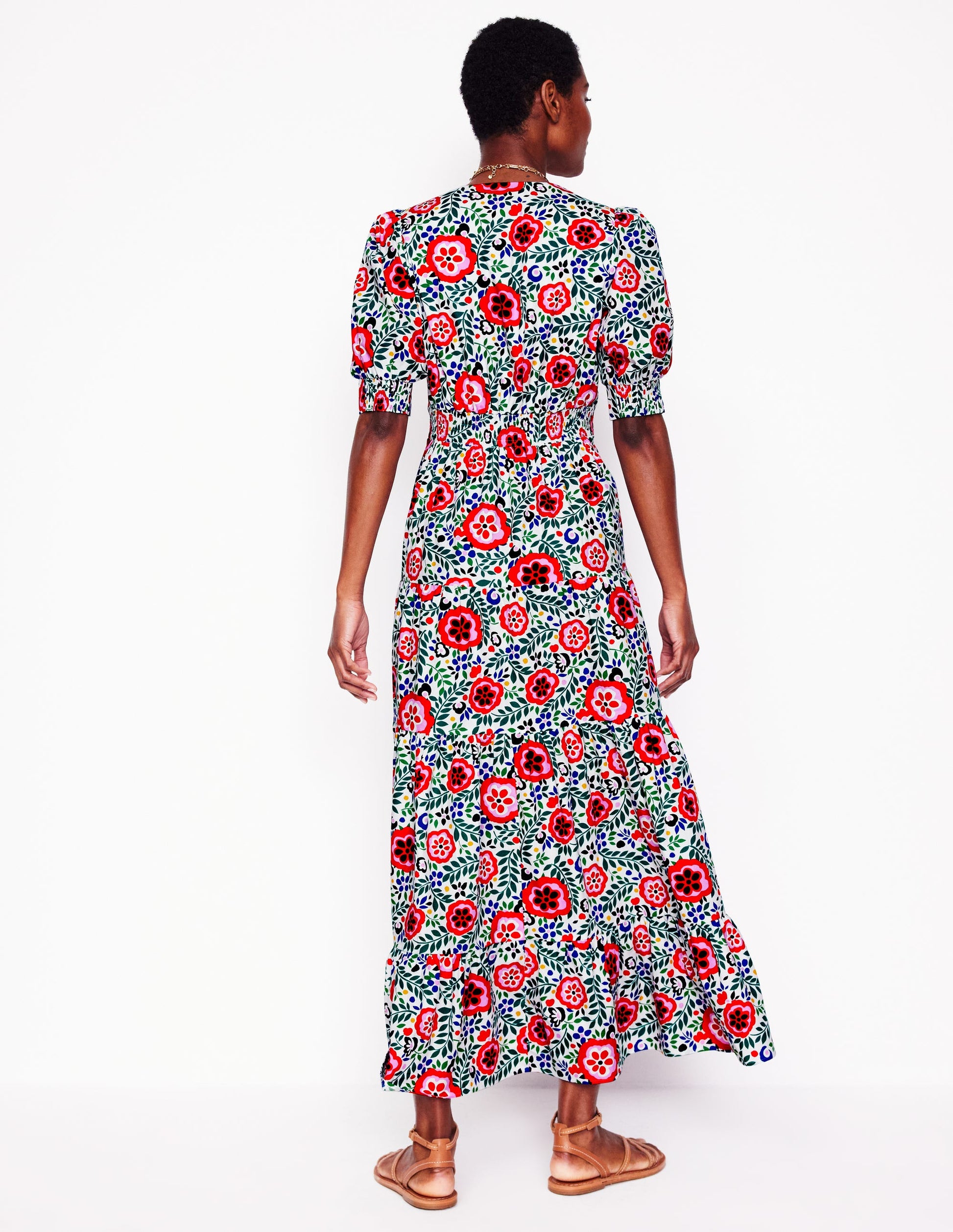 La robe Bella-Multi, motif Foliage Scatter-2