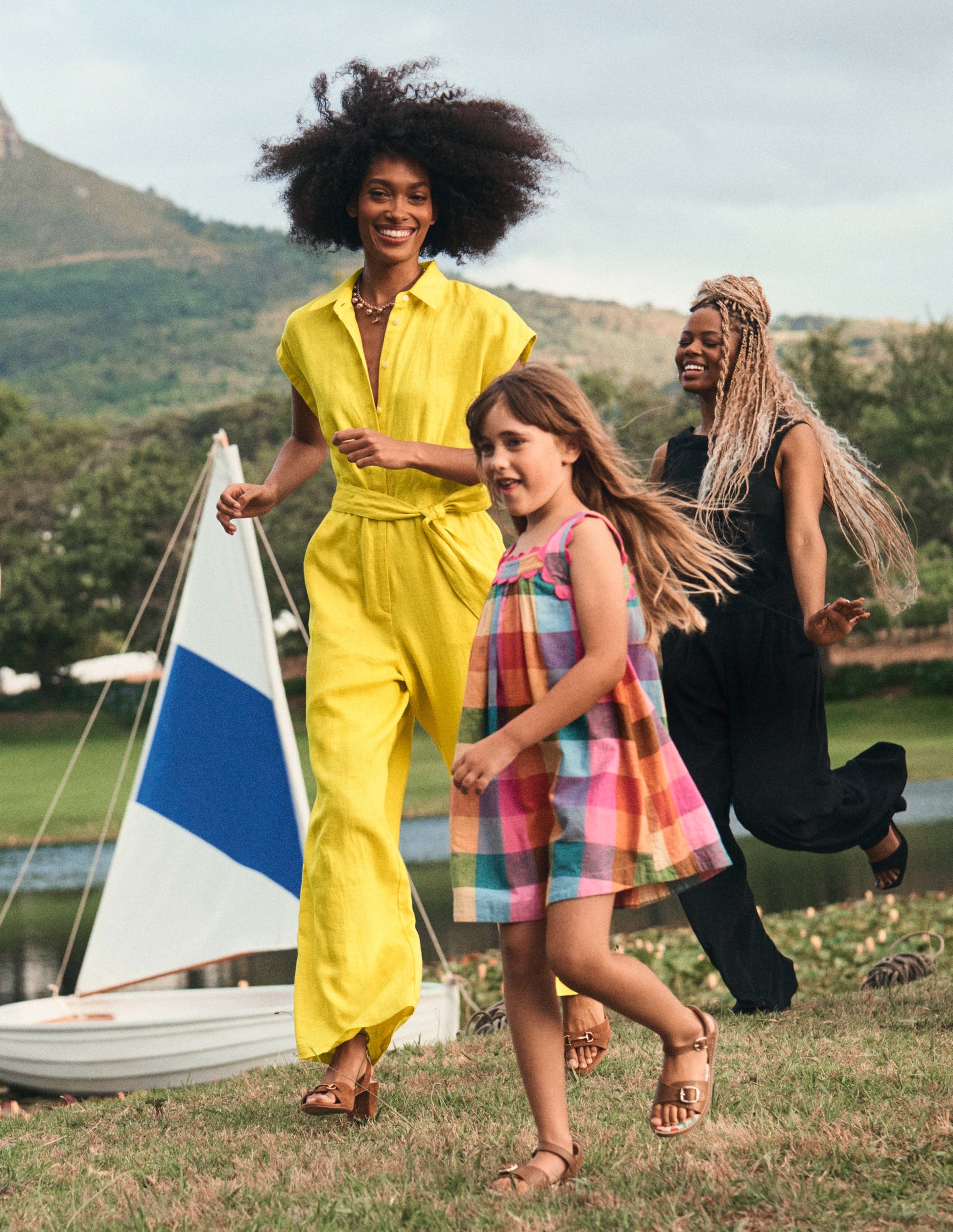 Colette Linen Jumpsuit-Pineapple Yellow-5