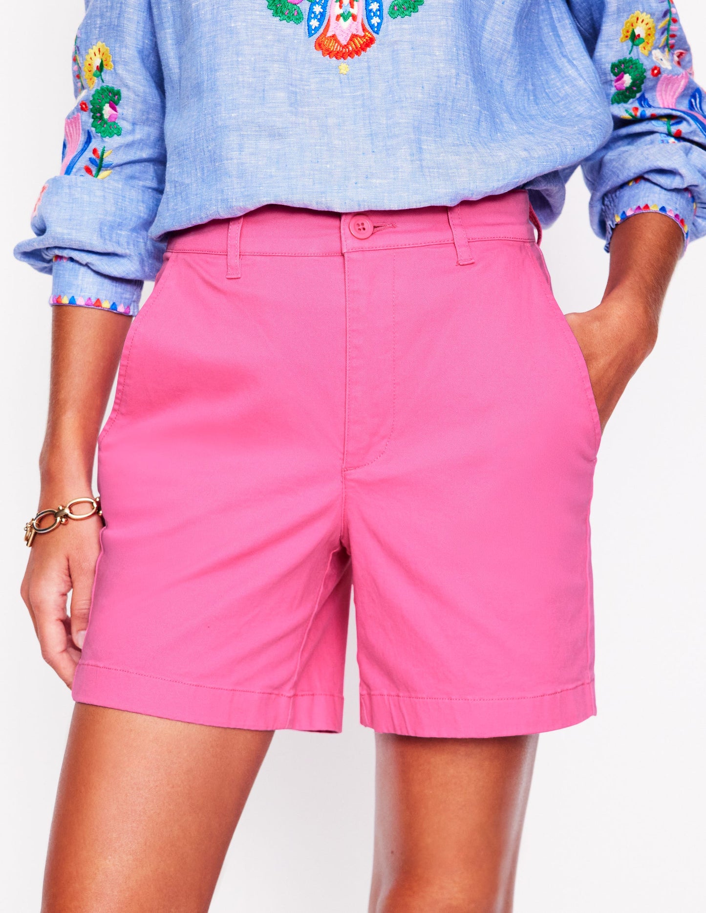 Barnsbury Chinoshorts-Sorbet-Rosa