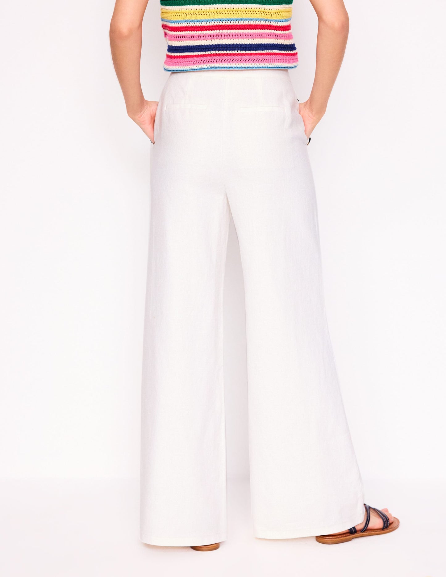 Greenwich Sailor Trousers-White