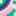 Porto Bikinioberteil-Leuchtendes Blau, Botanic Blush-Motiv