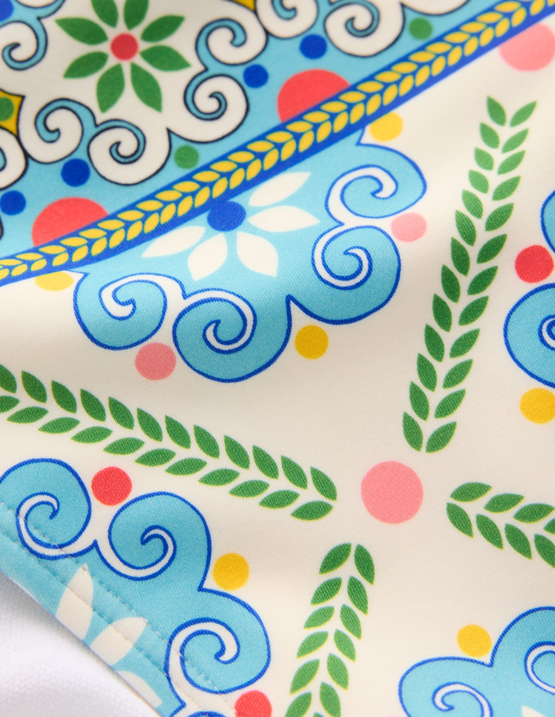 Bas de bikini Porto-Multi, motif Citrus Vine Tile-9