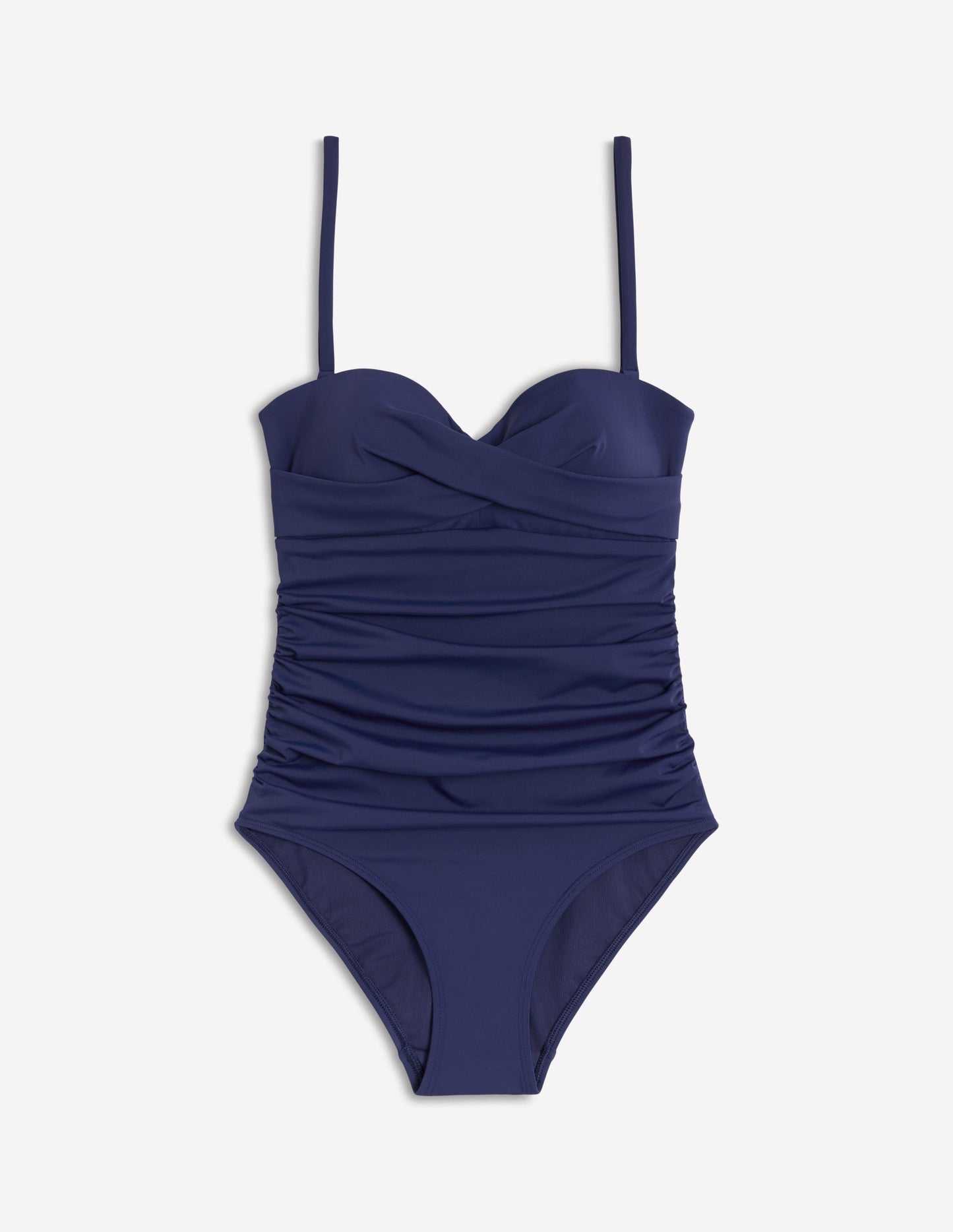 Andros Badeanzug mit Twistdetail vorne-Marineblaue