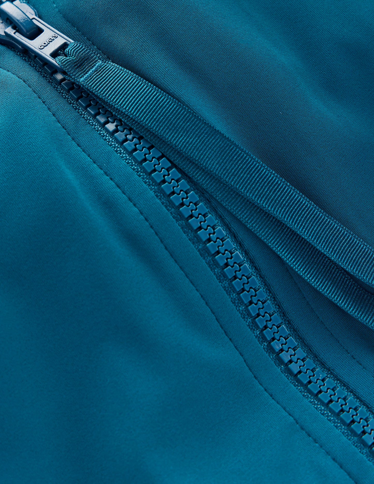 Sportlicher Badeanzug mit Paspel-Ozeanblau