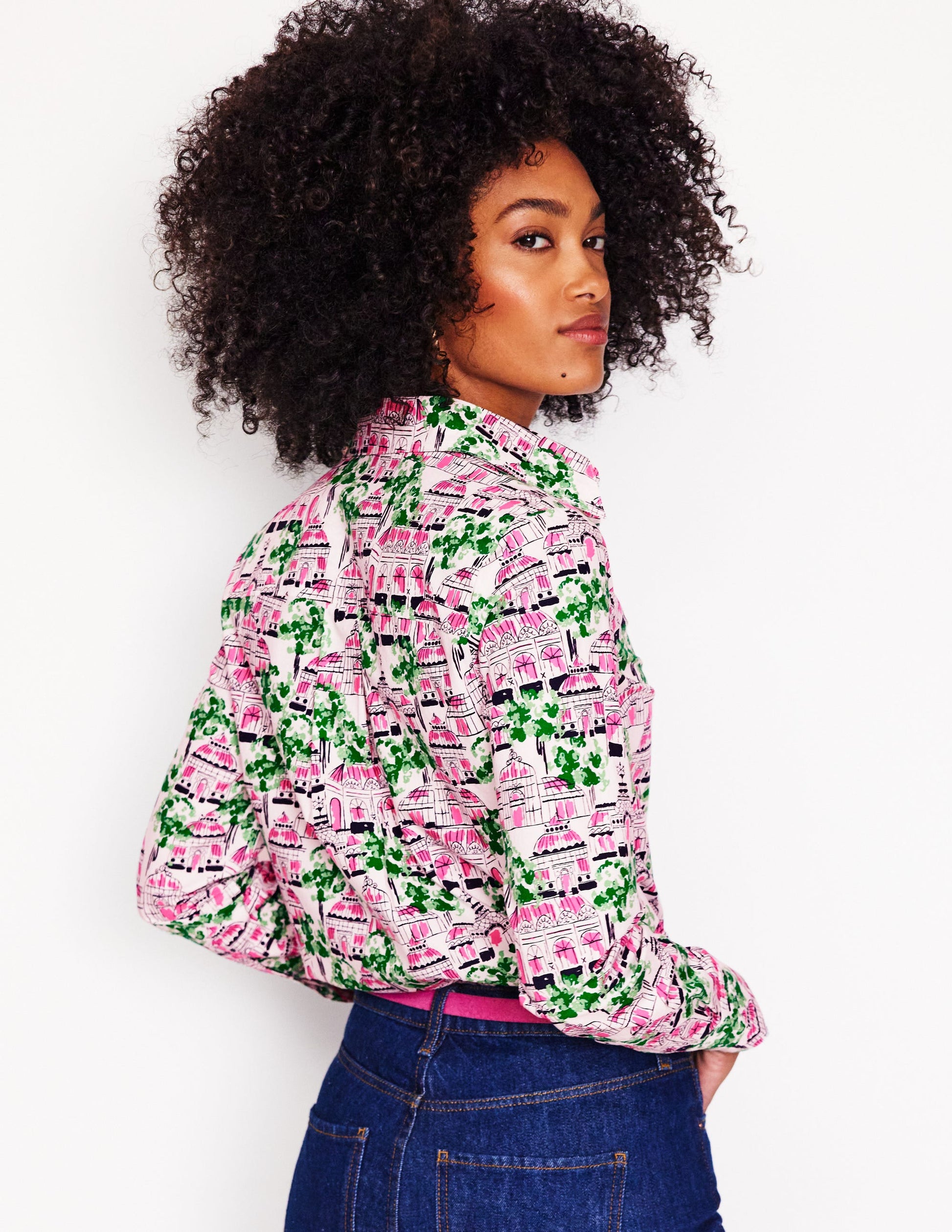 Sienna Baumwollhemd-Naturweiß, Botanisches Gewächshaus-3