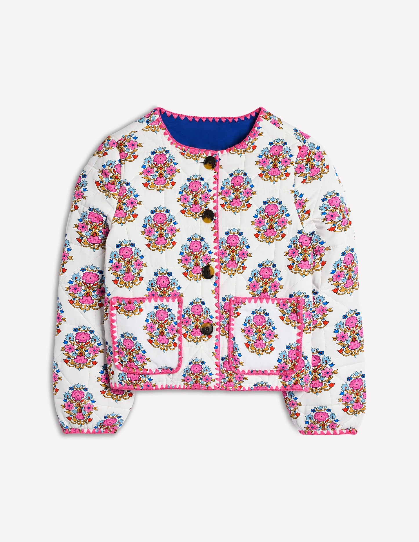Veste matelassée Chelsea-Motif Wildflower Stamp