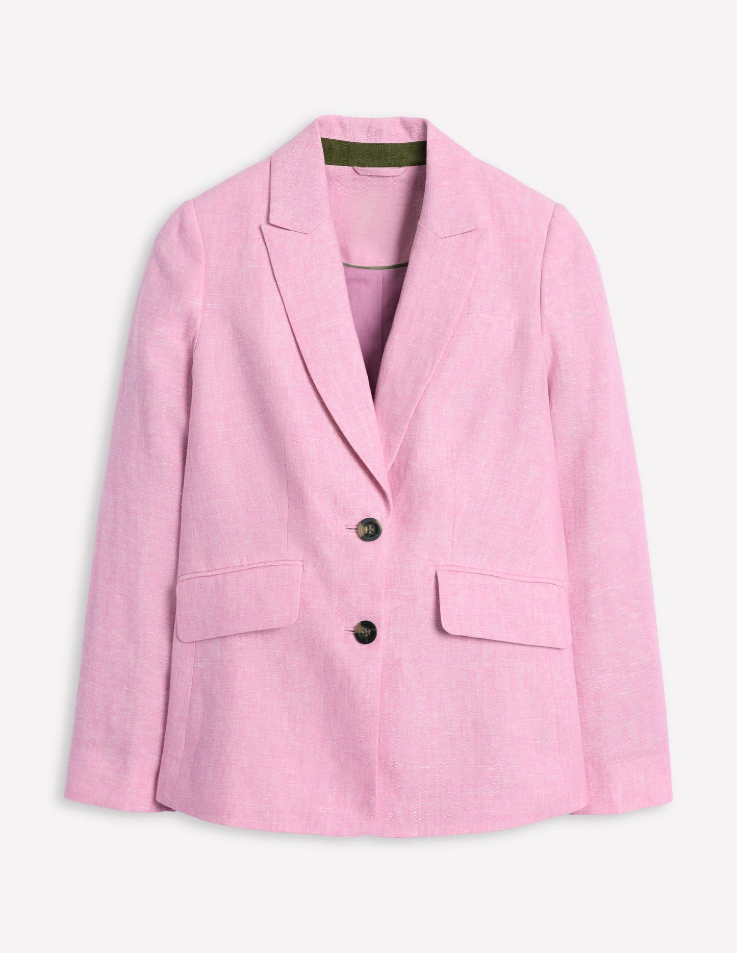 Stamford Leinenblazer-Mondlicht-Mauve Chambray