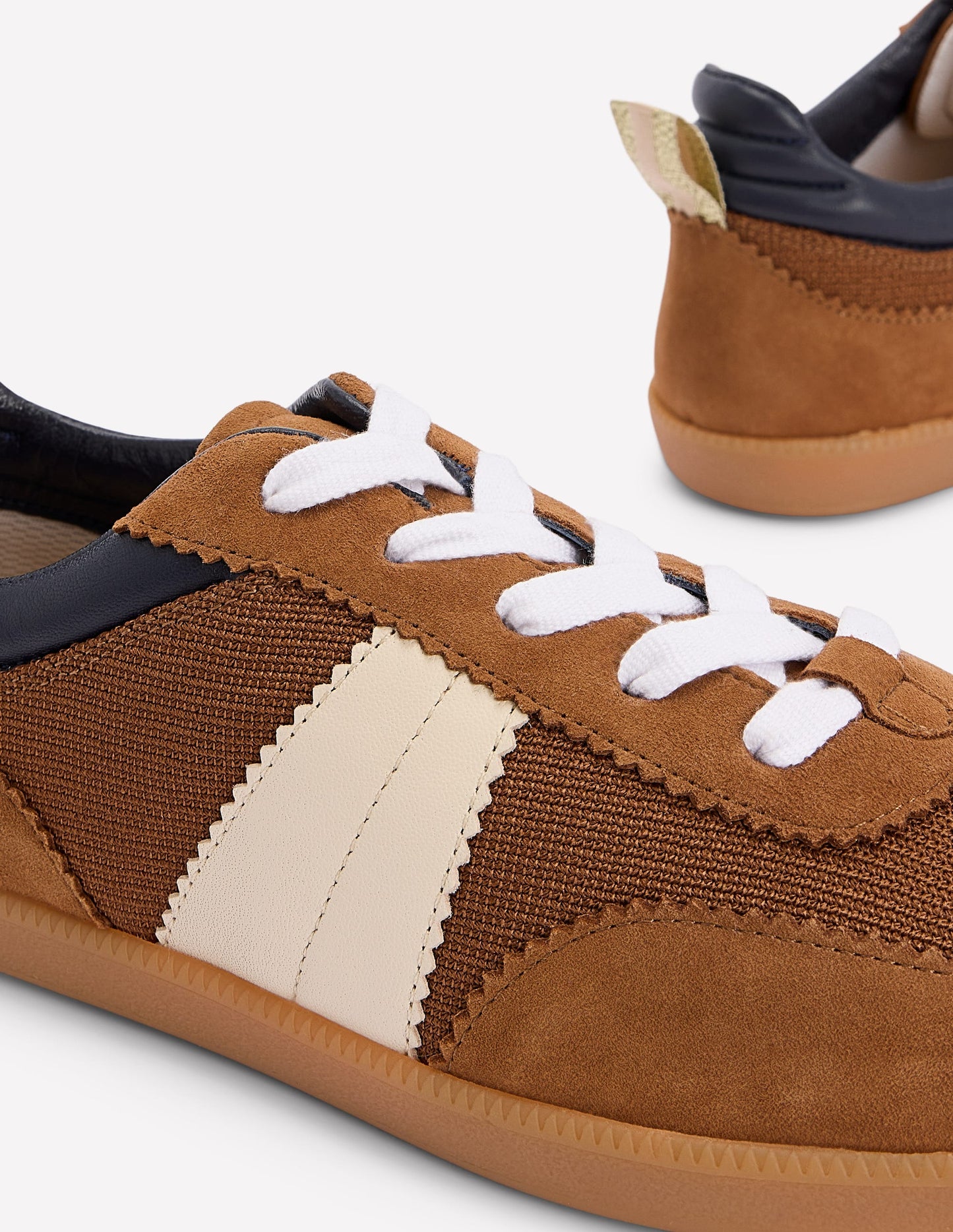 Erin Retro-Tennisschuhe-Ingwer