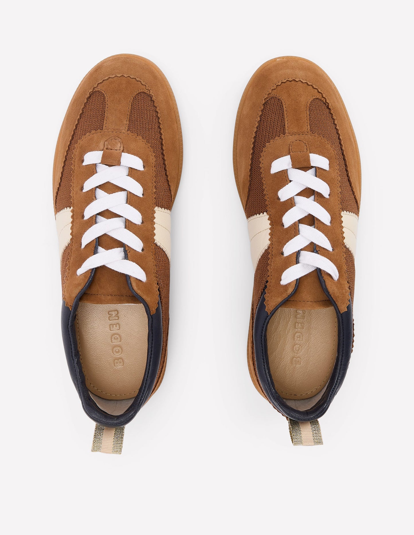 Erin Retro-Tennisschuhe-Ingwer