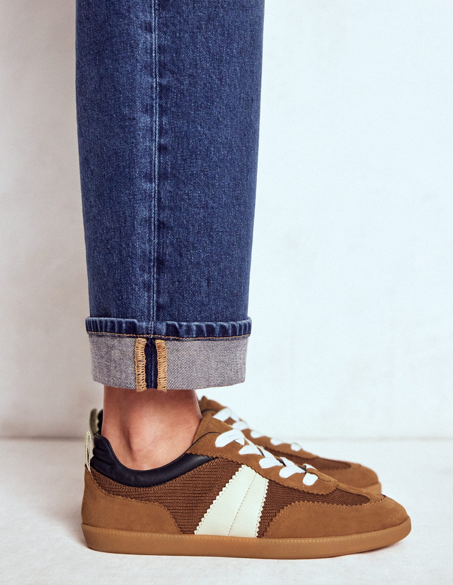 Erin Retro-Tennisschuhe-Ingwer