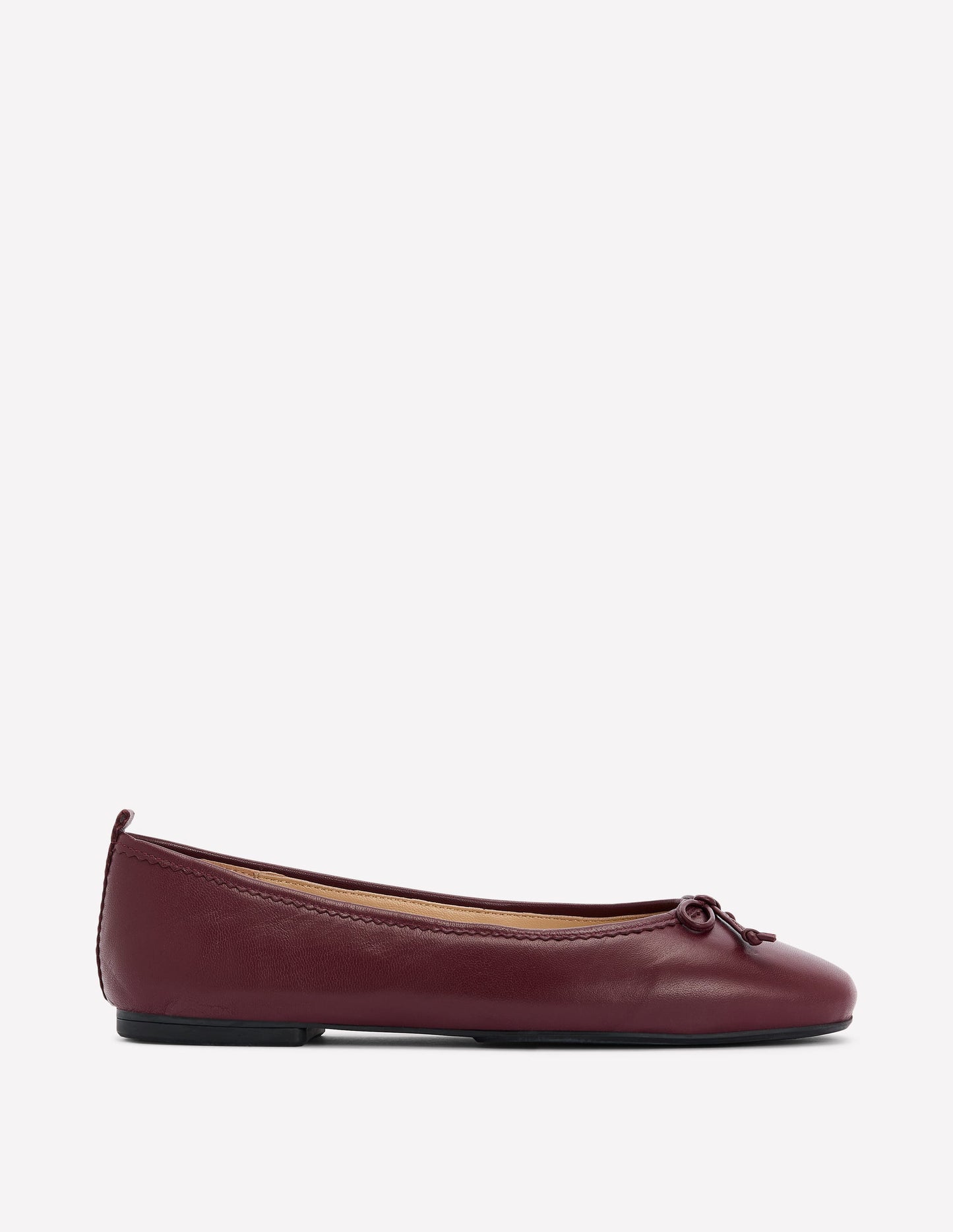 Kitty Ballerinas mit flexibler Sohle-Oxblood