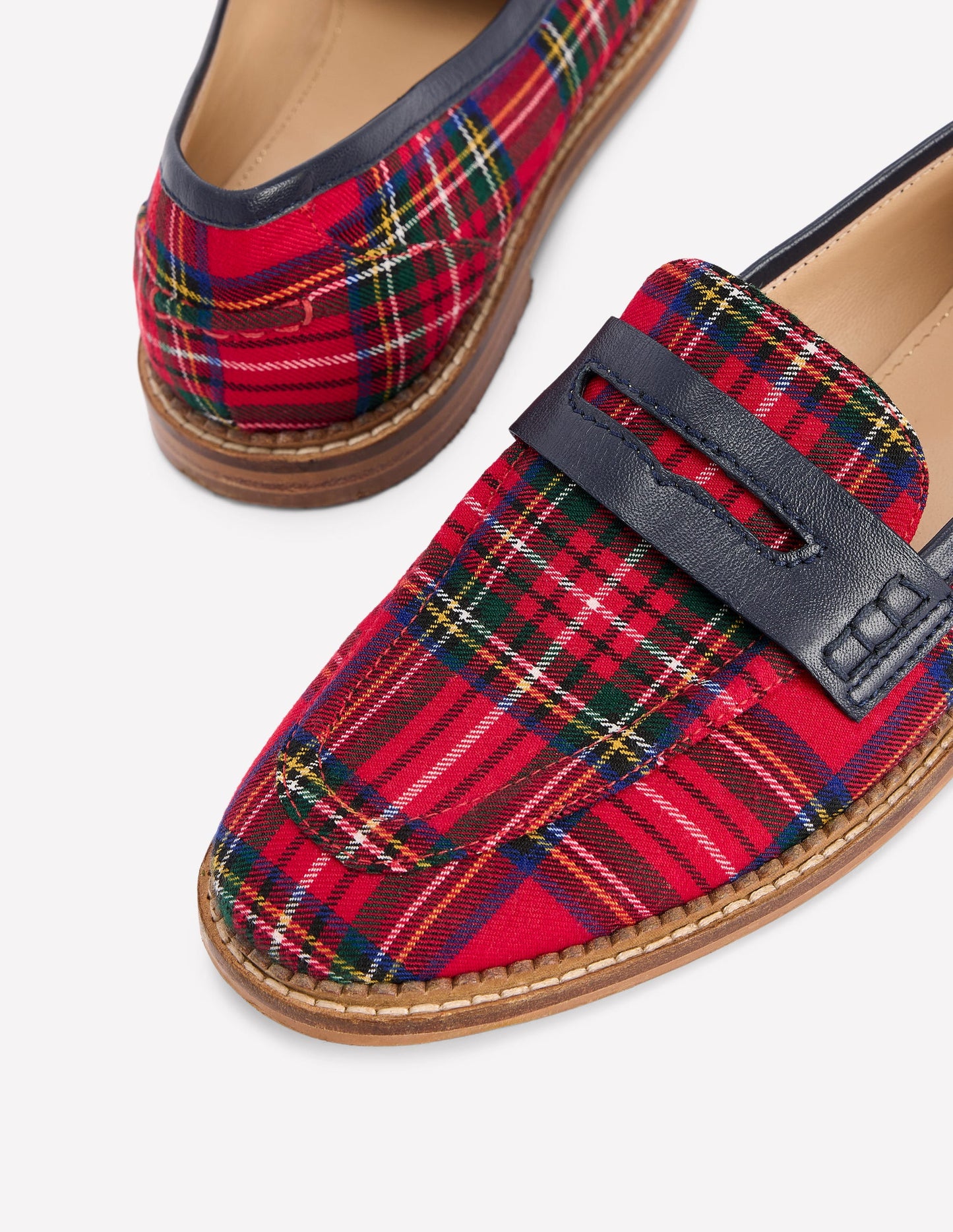 Mocassins Nya-Carreaux écossais