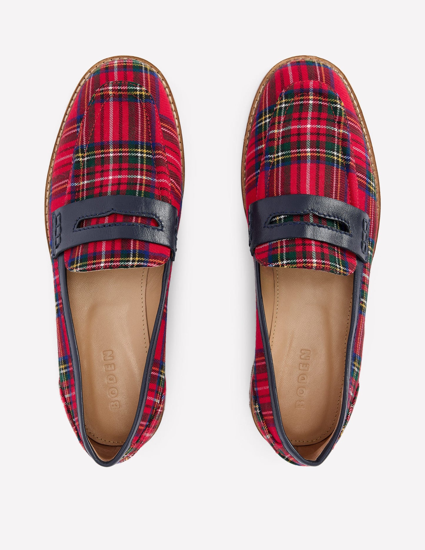 Mocassins Nya-Carreaux écossais