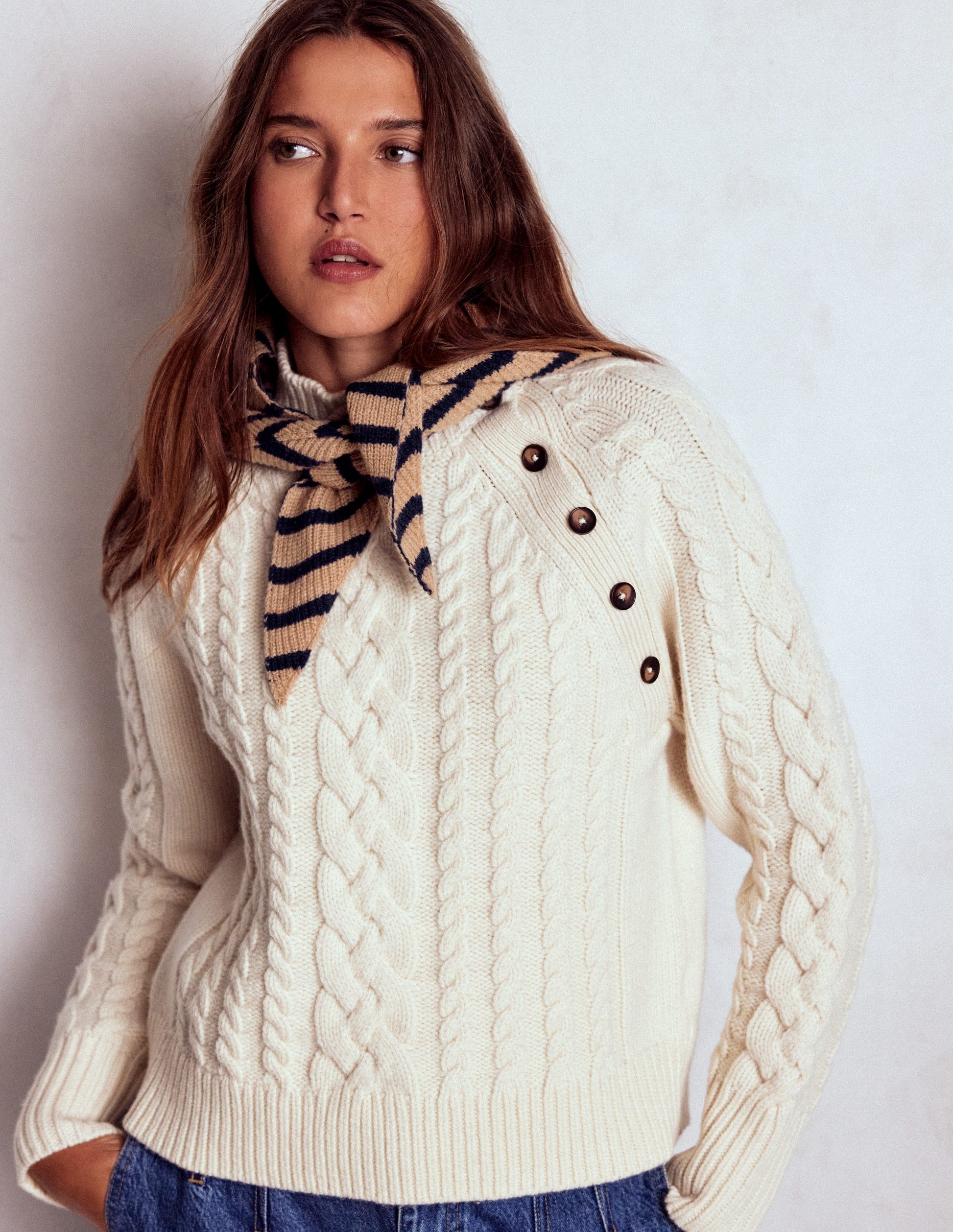 Halstuch aus Wolle-Bunt-2