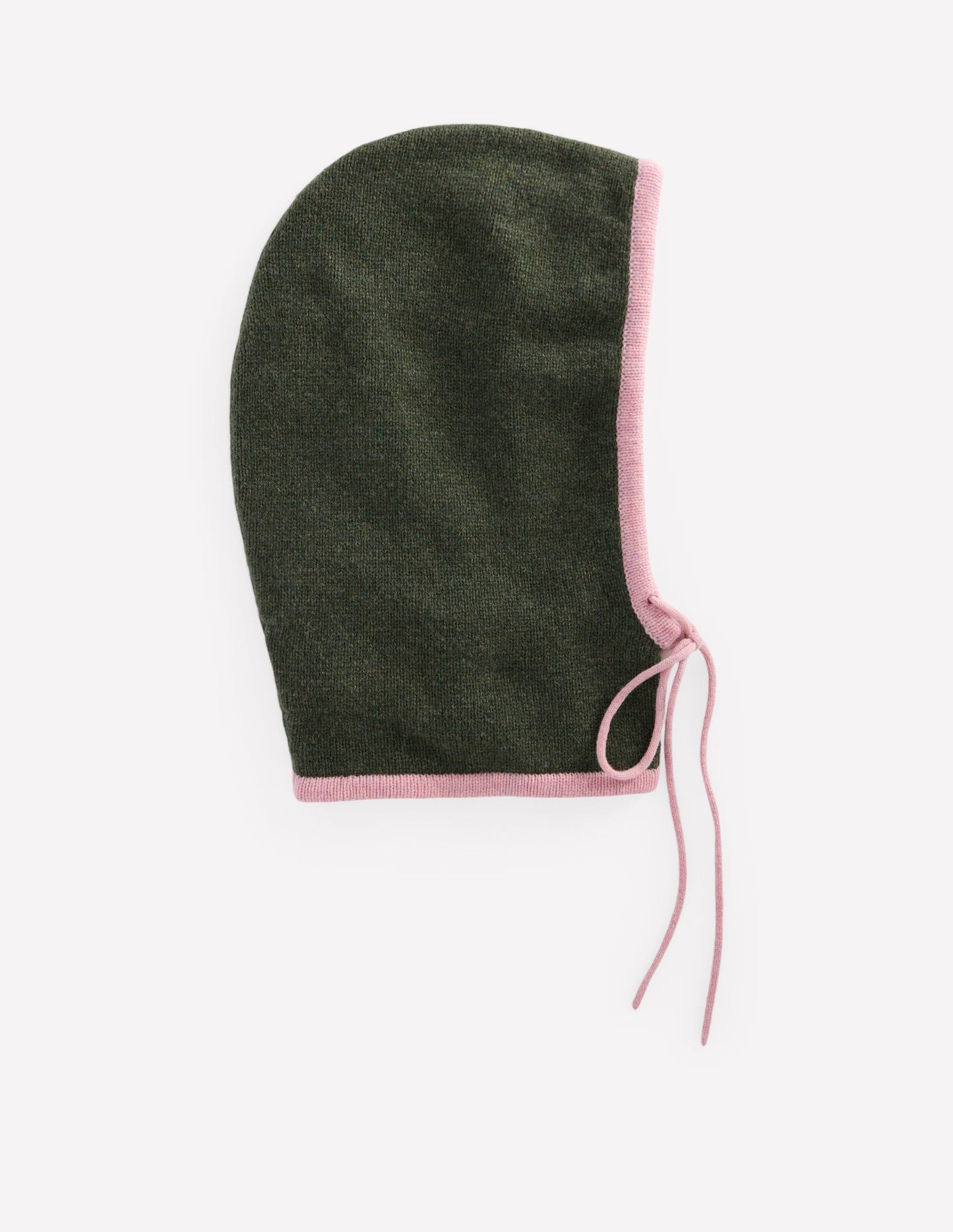 Cagoule en maille-Vert olive profond