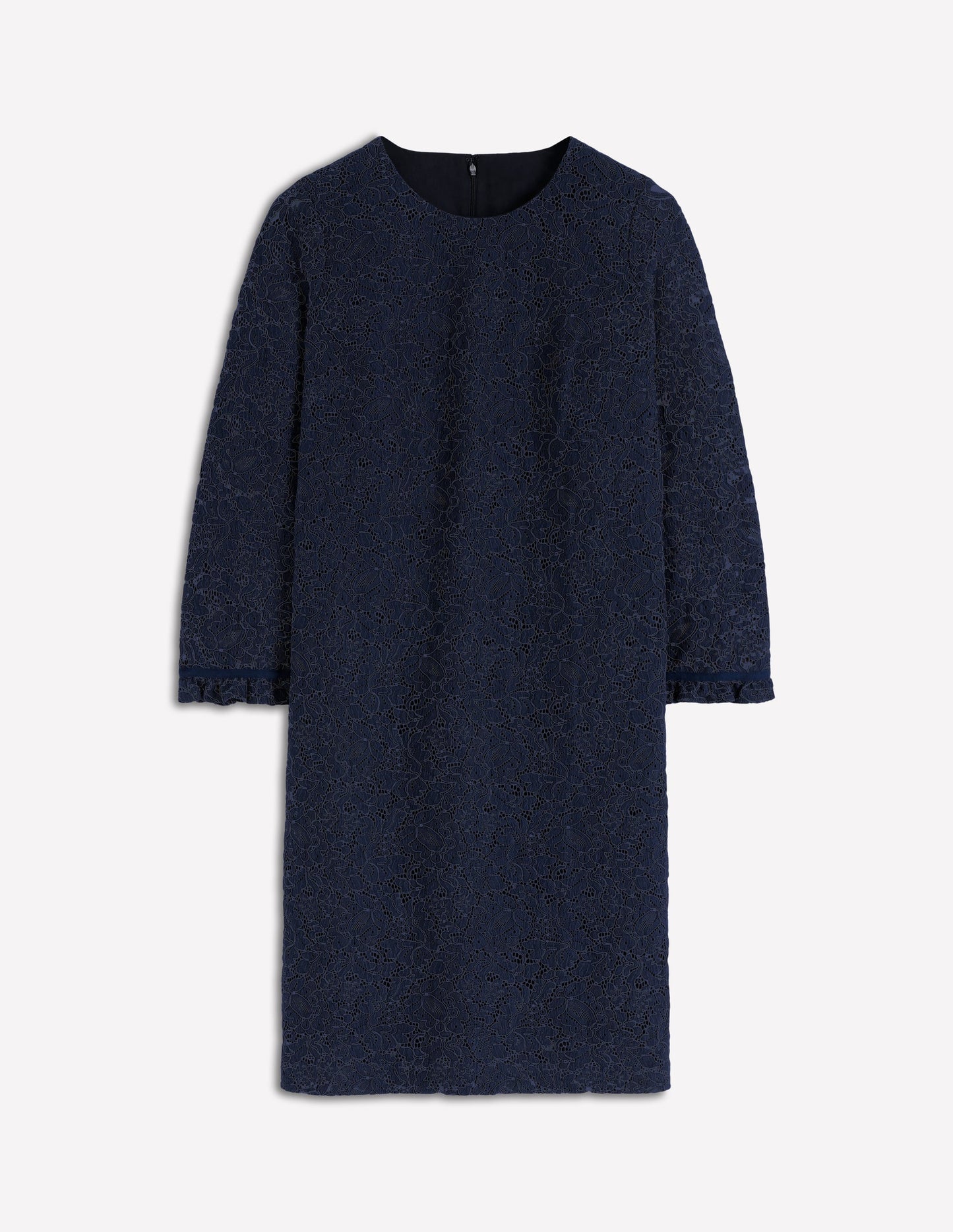 Minikleid mit Spitze für besondere Anlässe-Marineblau