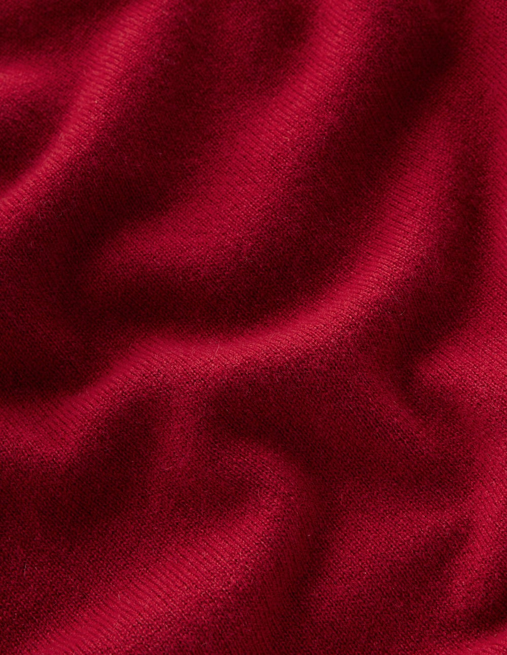 Eva Kaschmir-Pullunder-Rot Lakritz