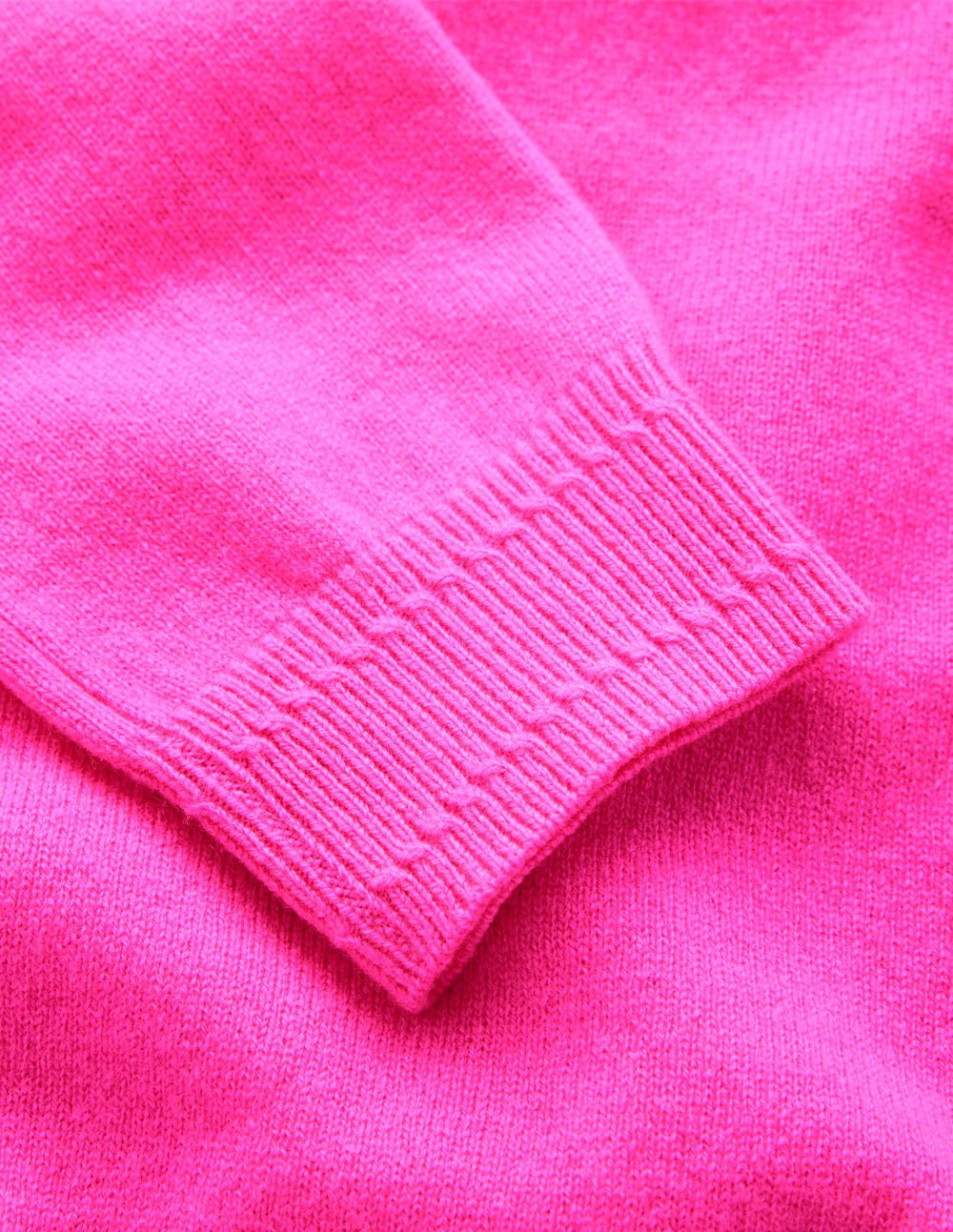 Eva Kaschmir-Rollkragenpullover-Farbenfrohes Stiefmütterchen