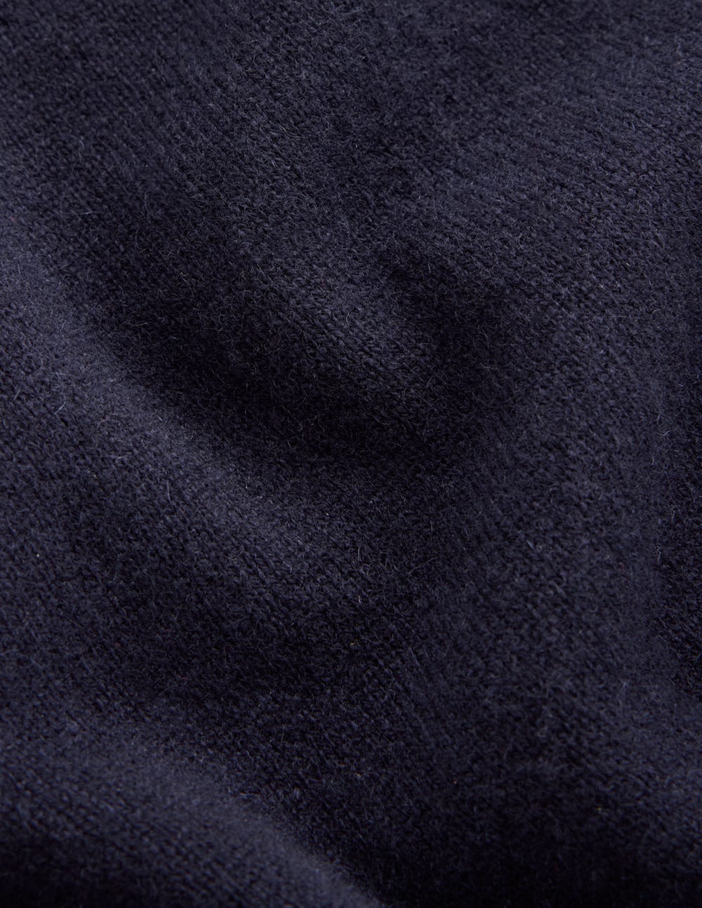 Eva Kaschmir-Rollkragenpullover-Marineblau