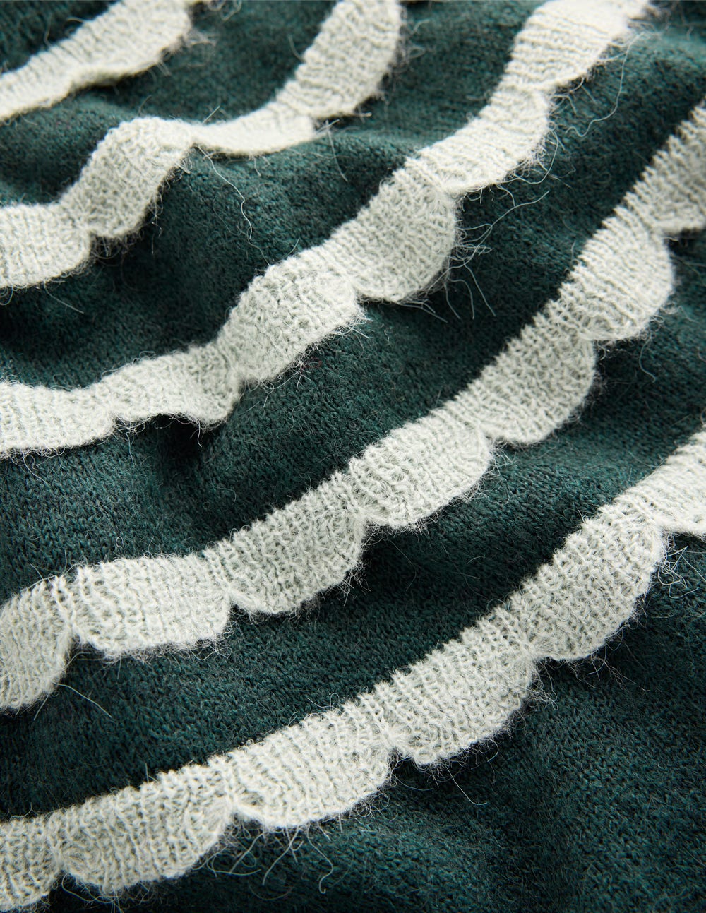 Alice Flauschiger Raglanpullover-Botanischer Garten