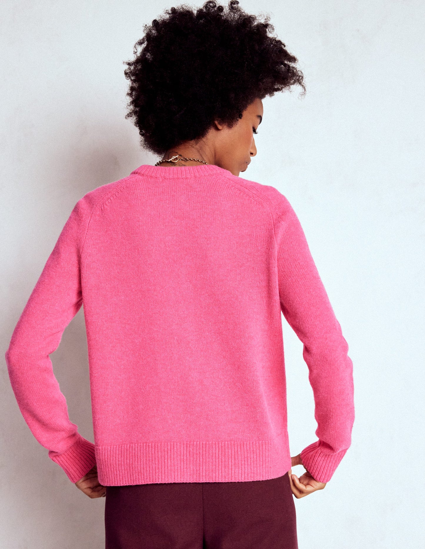 Marion Strickjacke aus Merinowolle-Animals/Stripe