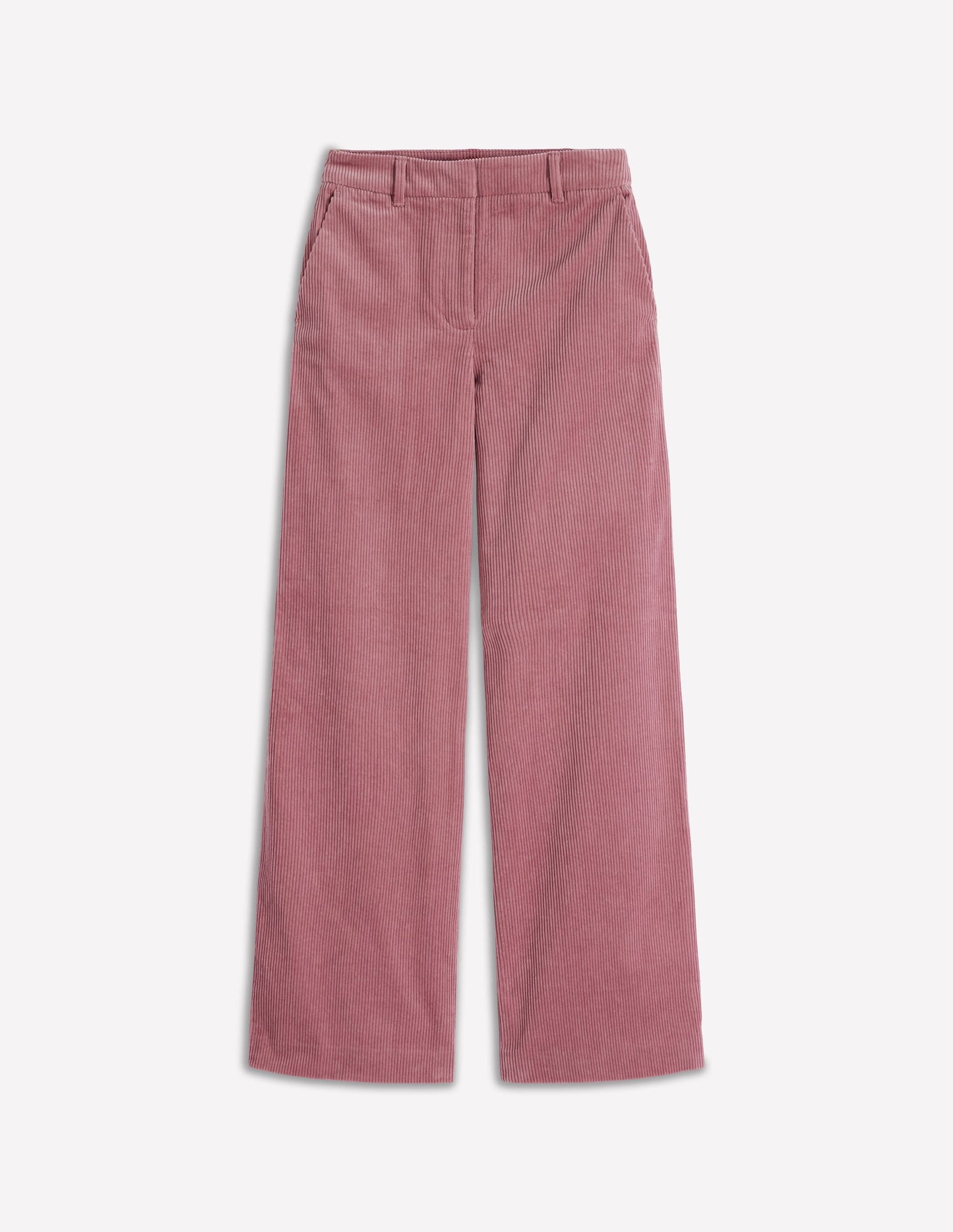 Pantalon Belgravia en velours côtelé-Bruyère rose