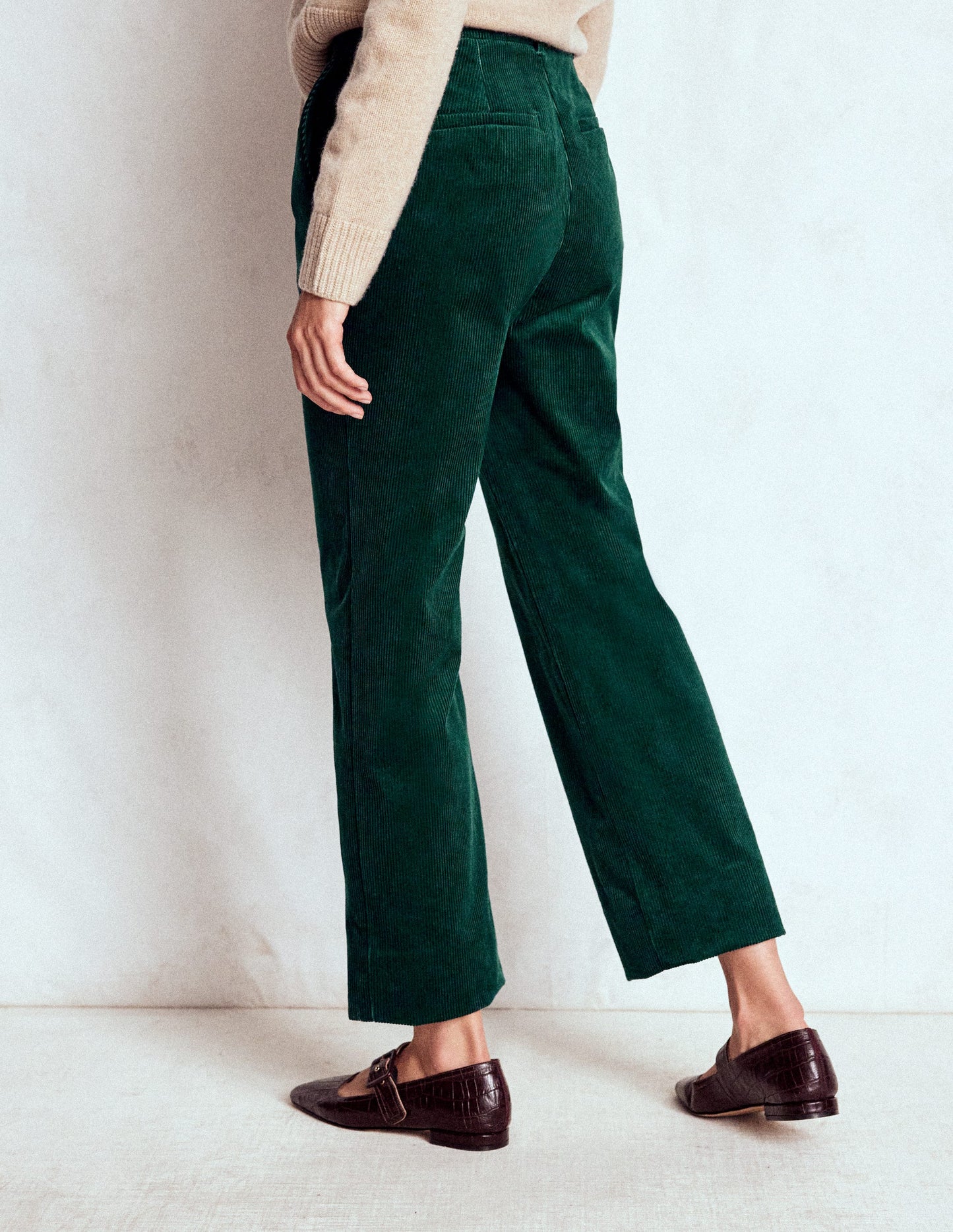 Canonbury Cordhose-Dunkles Smaragdgrün