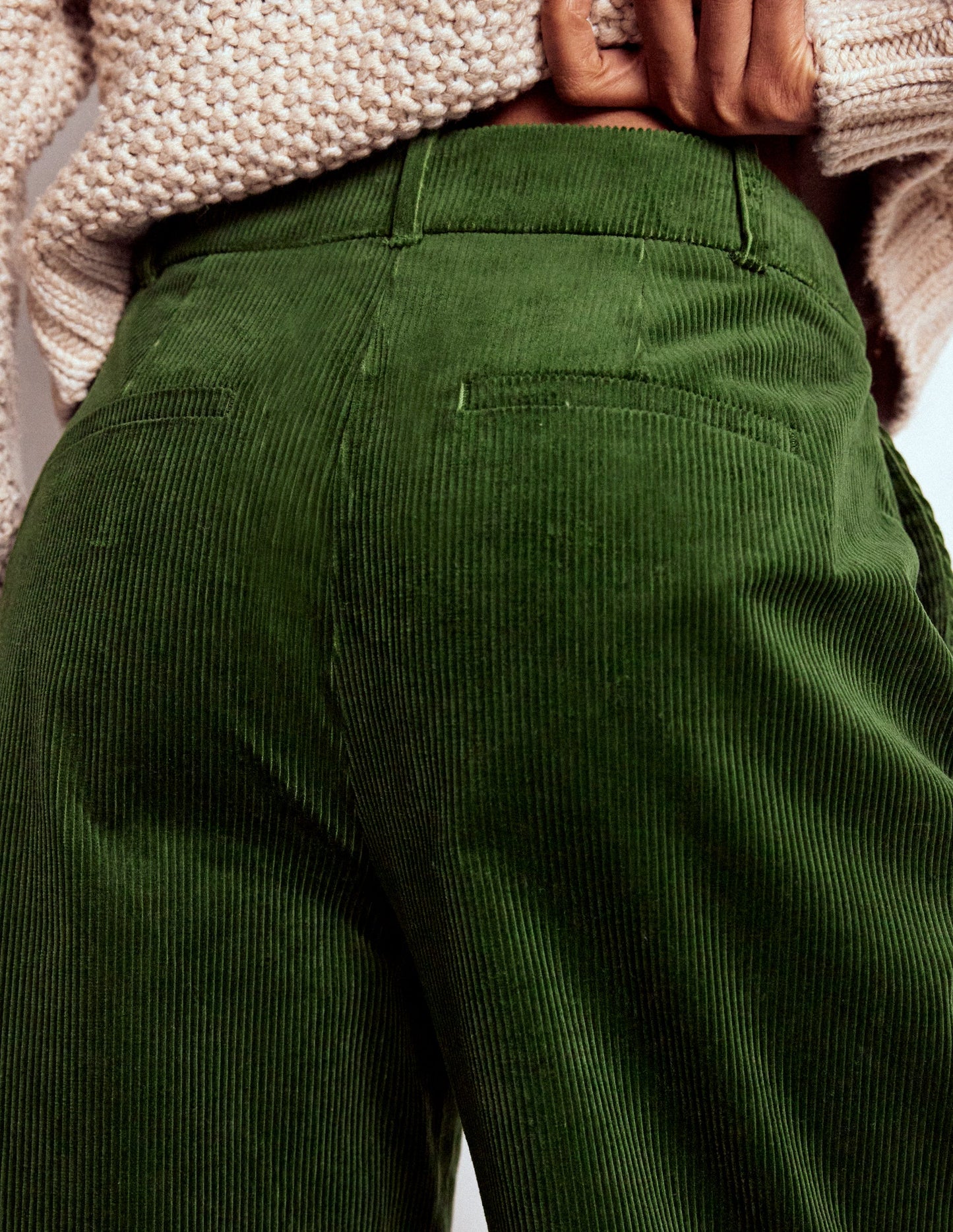 Kensington Cordhose-Grüne Fichte