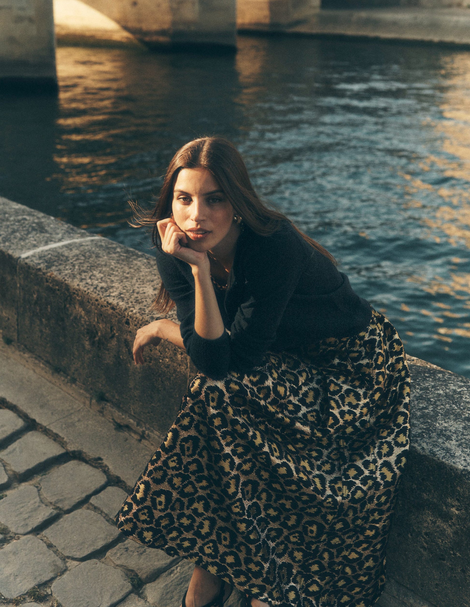 Verity Jacquard-Midirock-Leopardenmuster-1