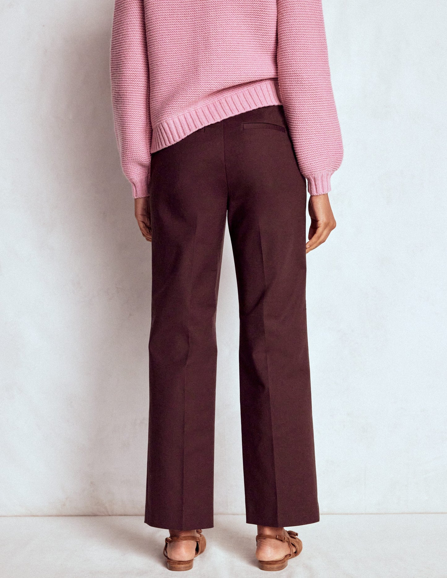 Canonbury 7/8 Hose-Tiefes Aubergine