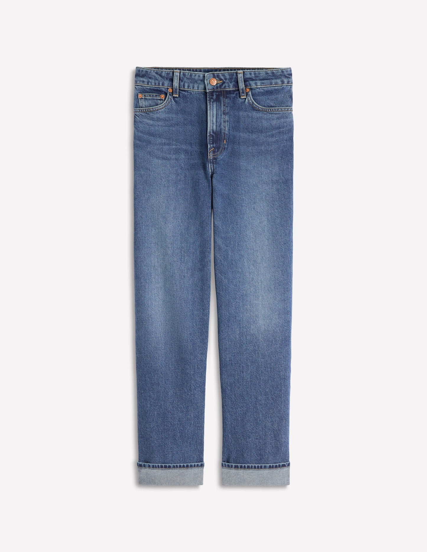 Bequeme, mittelhohe Stretch-Jeans-Medium Vintage