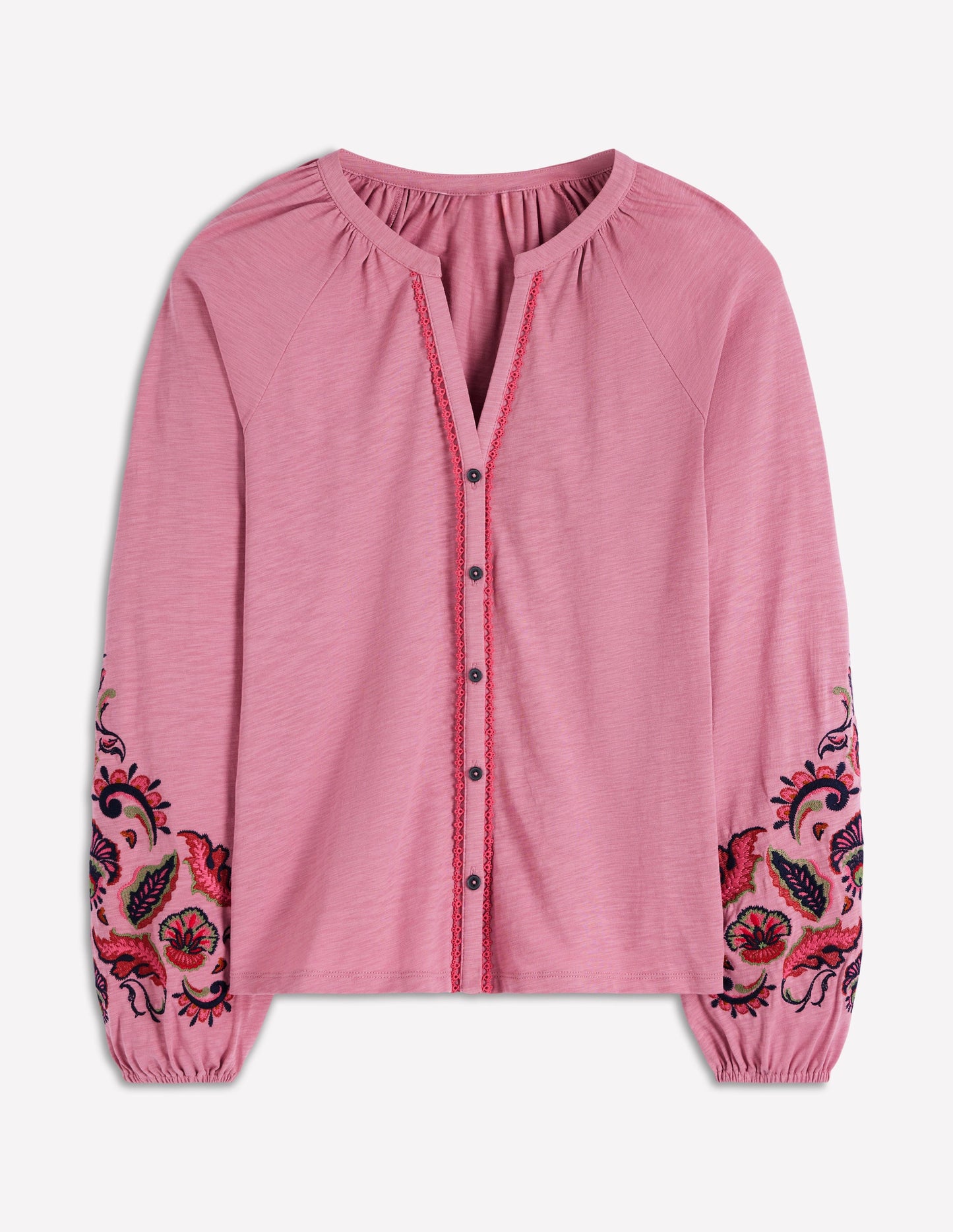 Alma Besticktes Hemd-Aschrosé