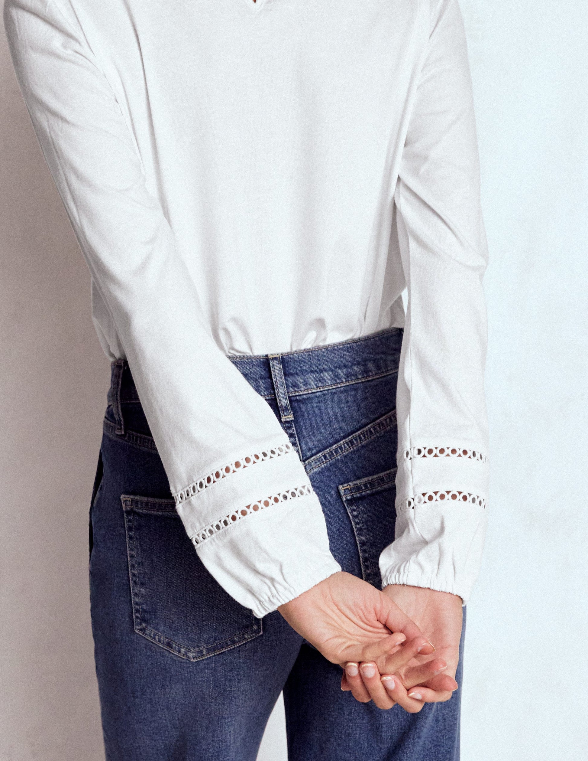 Flo Oberteil mit Besatz-Weiß-4