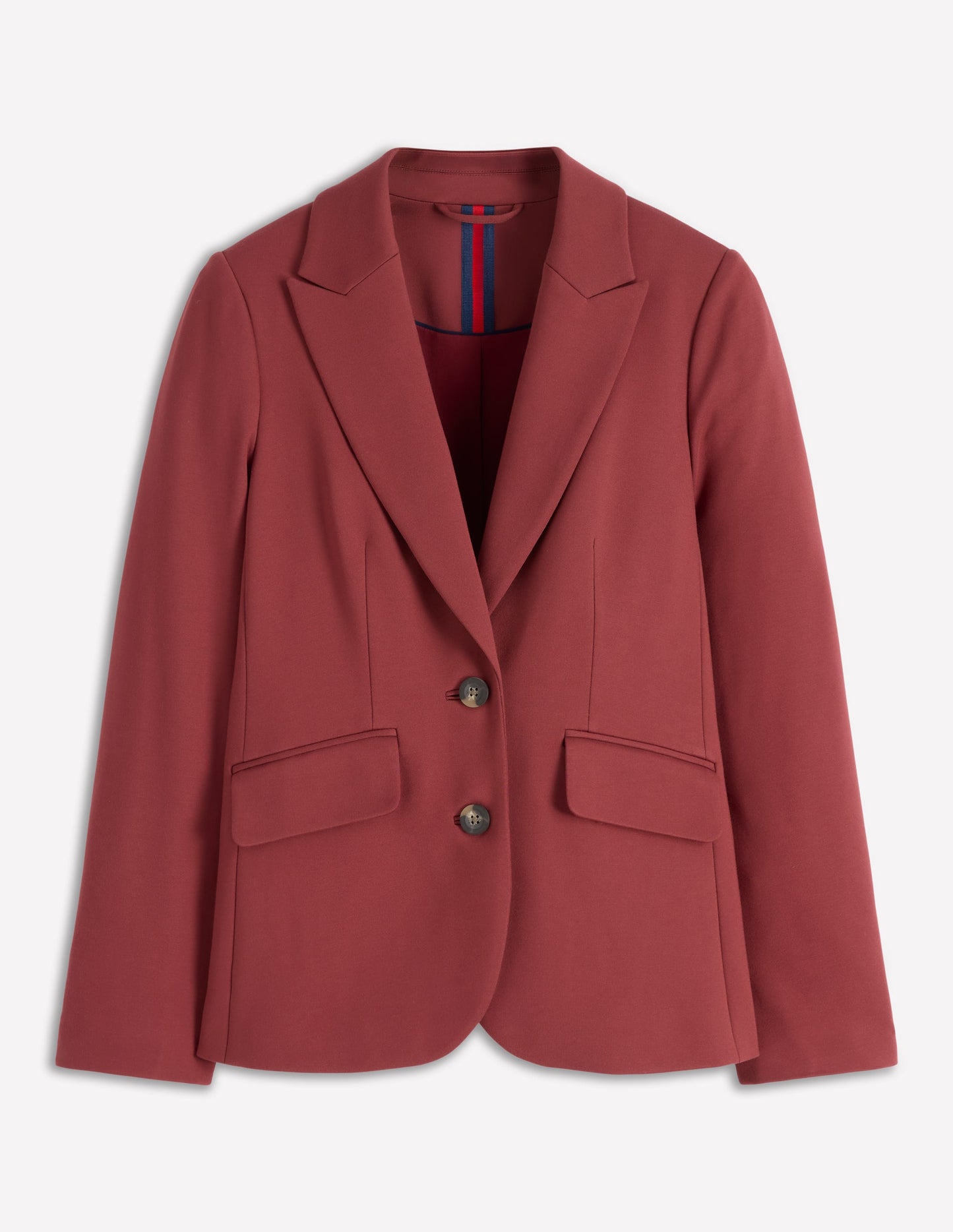 Marylebone Ponte-Blazer-Kastanie